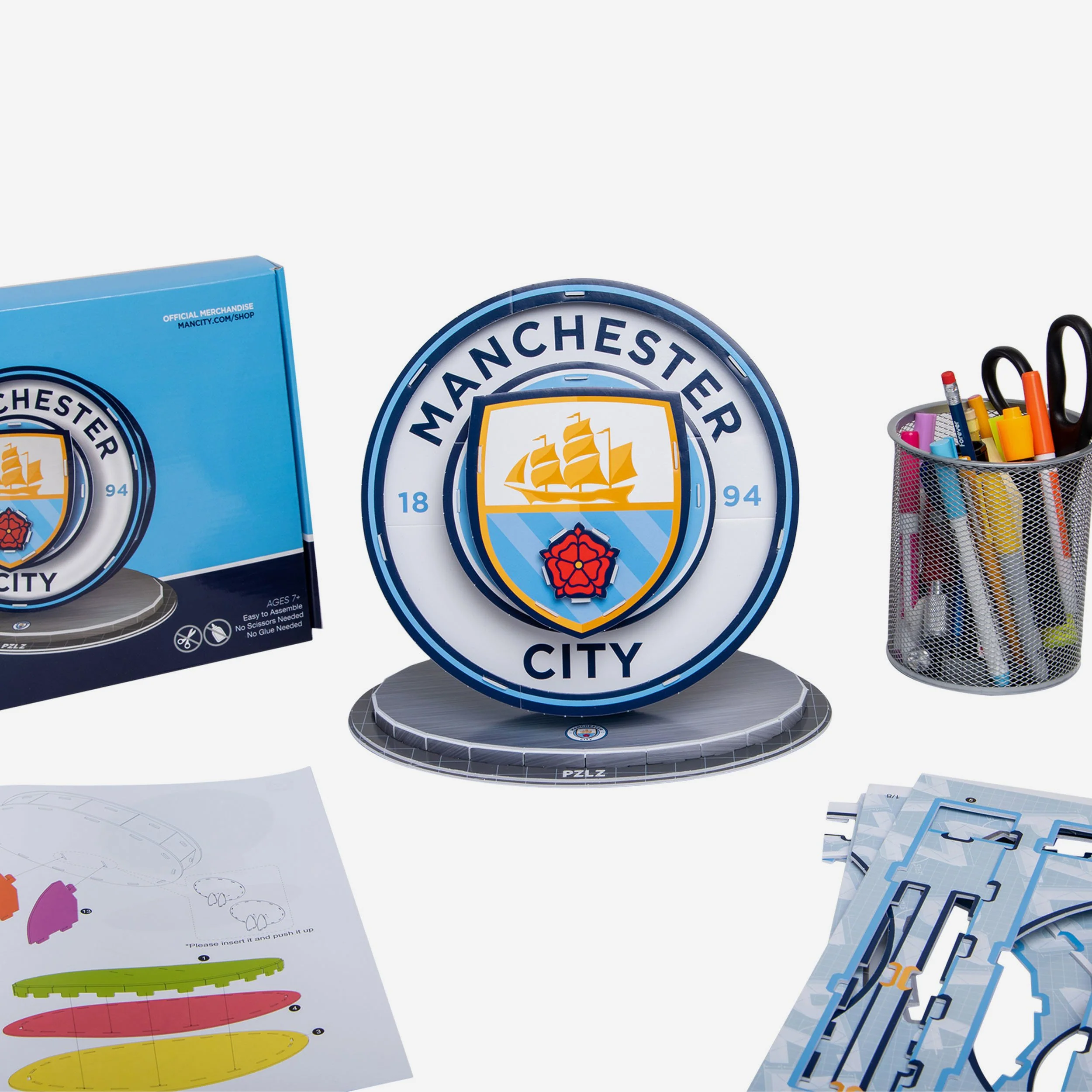 Manchester City FC PZLZ Logo - Image 2