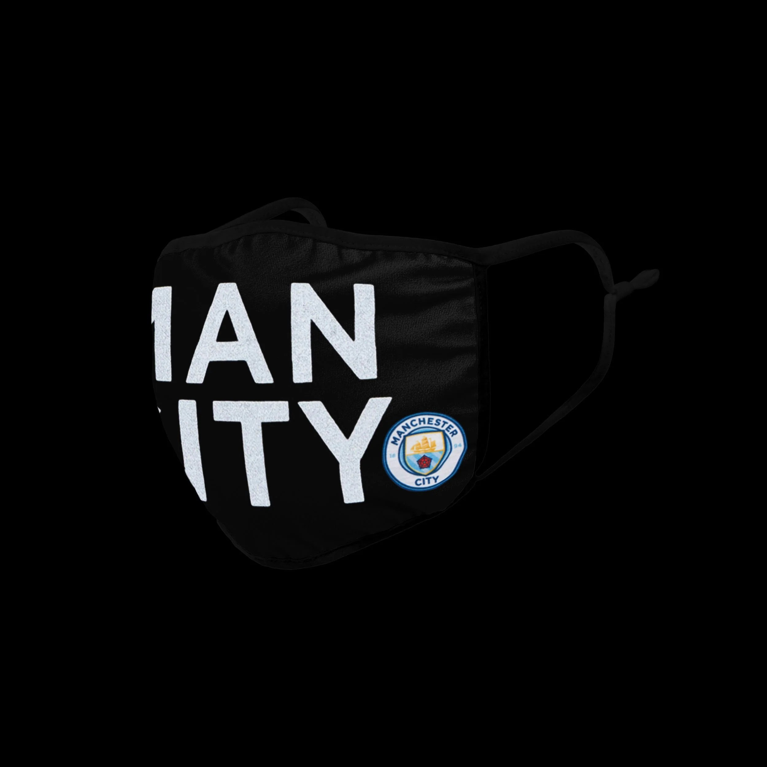 Manchester City FC Reflective Wordmark Face Cover - Image 2