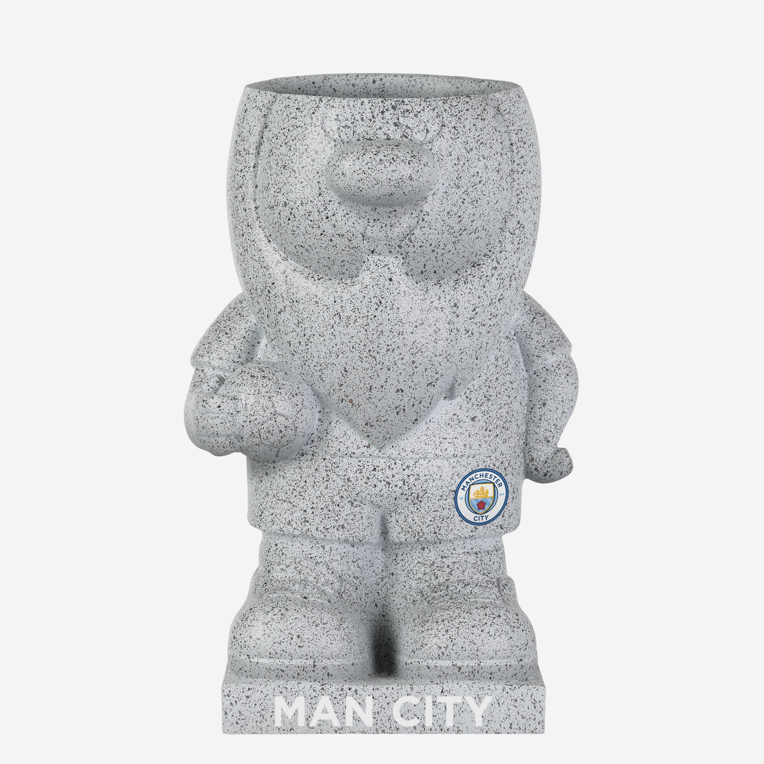 Manchester City FC Stone Effect Planter Gnome