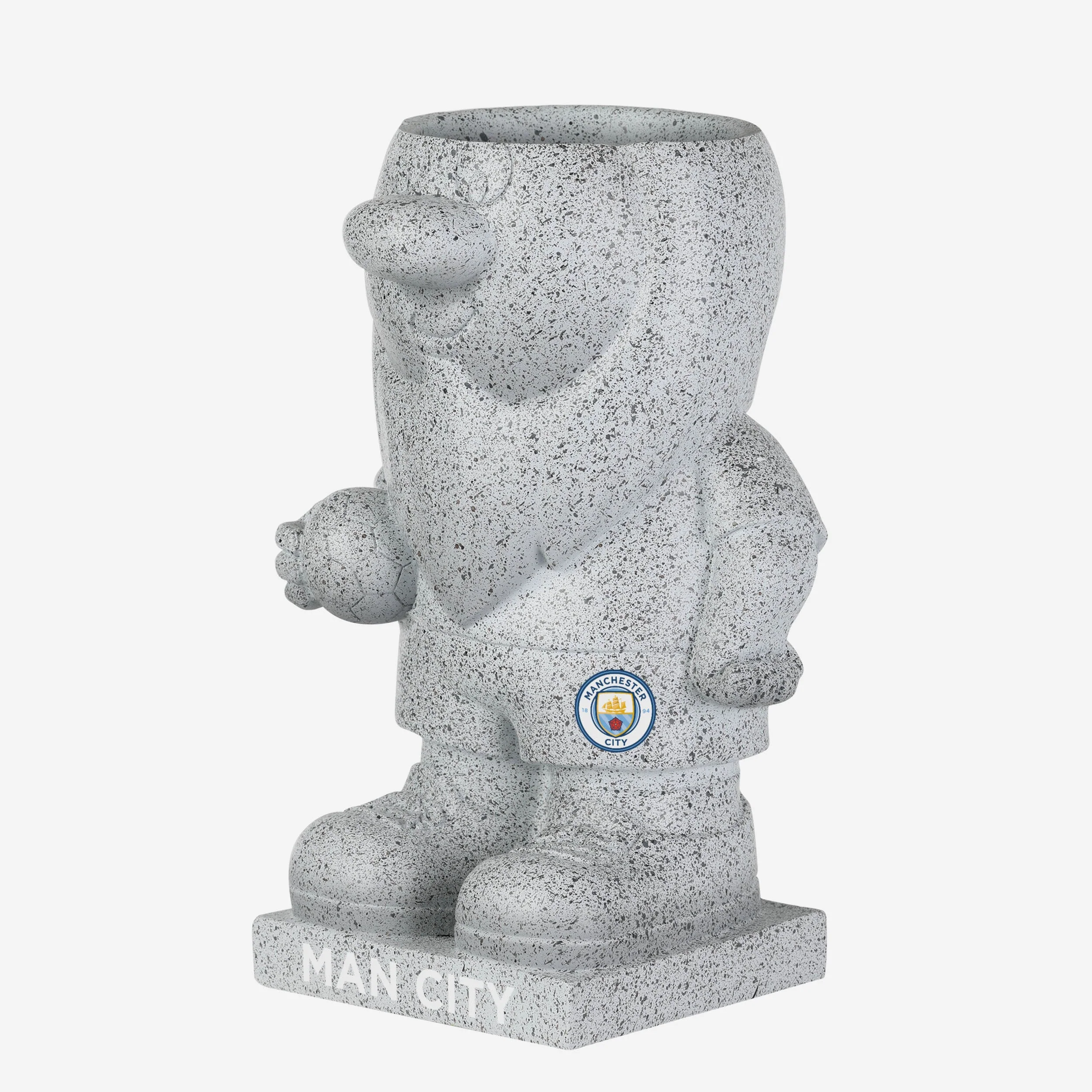 Manchester City FC Stone Effect Planter Gnome - Image 2