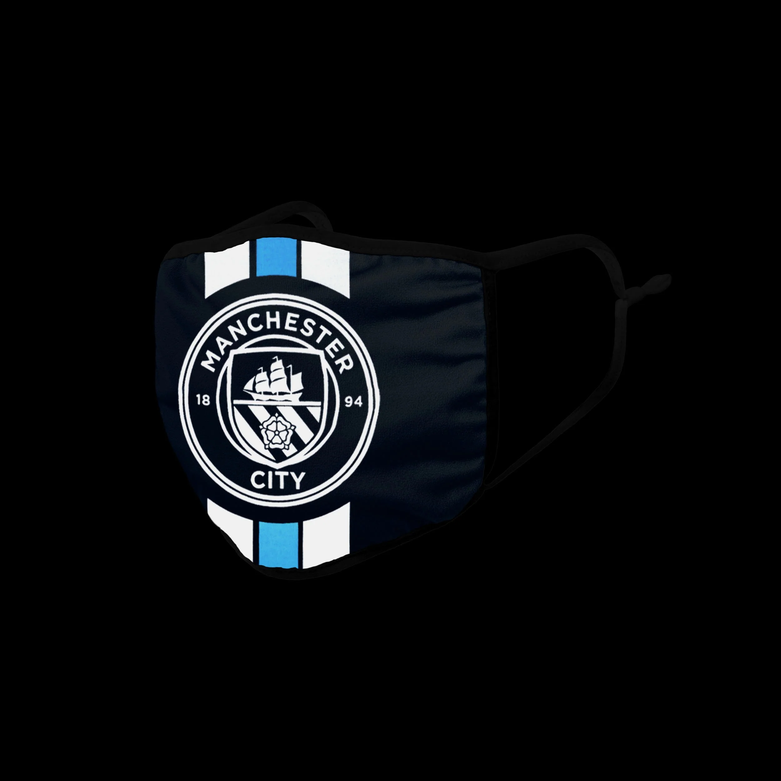 Manchester City FC Stripe Logo Reflective Face Cover - Image 2