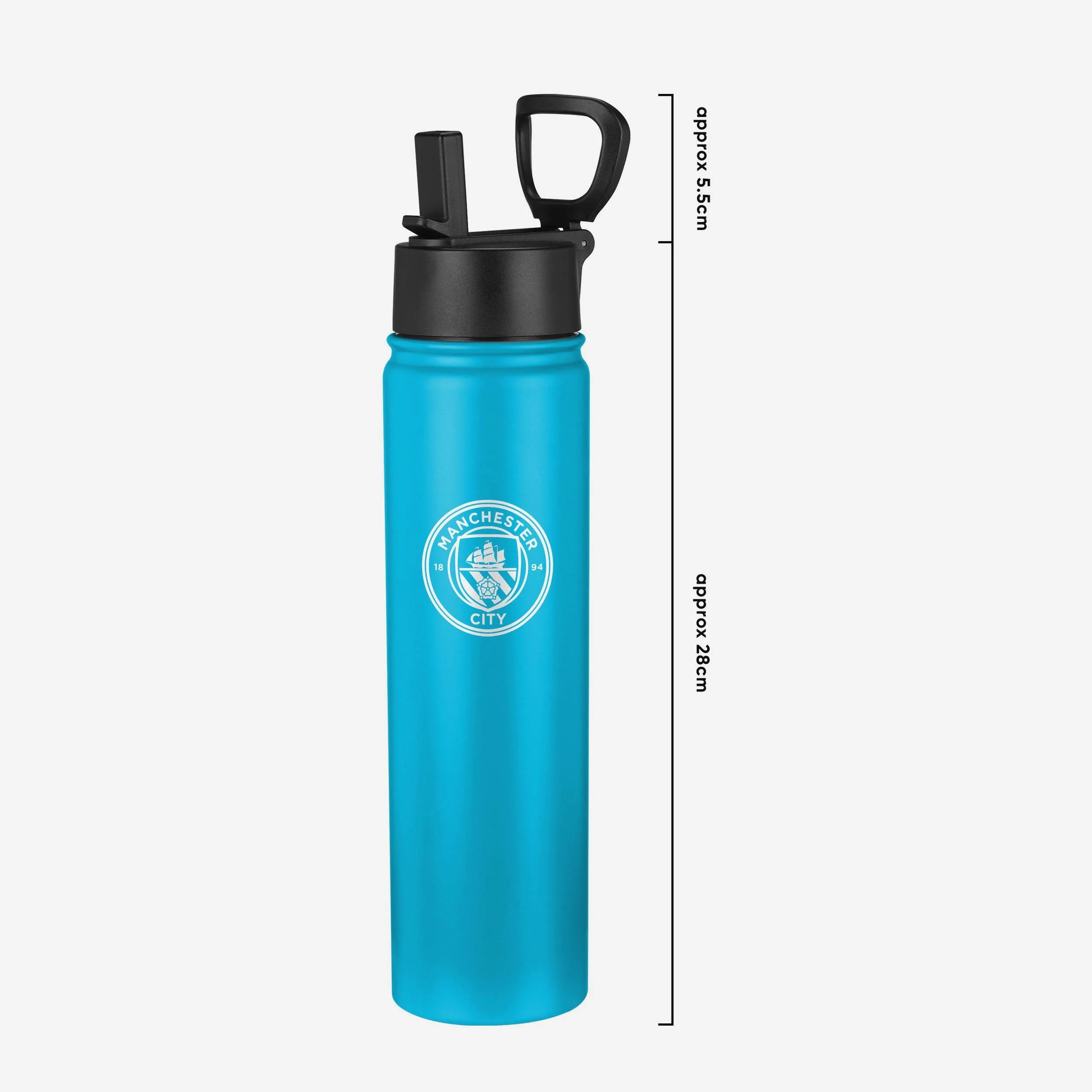 Manchester City FC Team Colour 750ml Bottle - Image 5