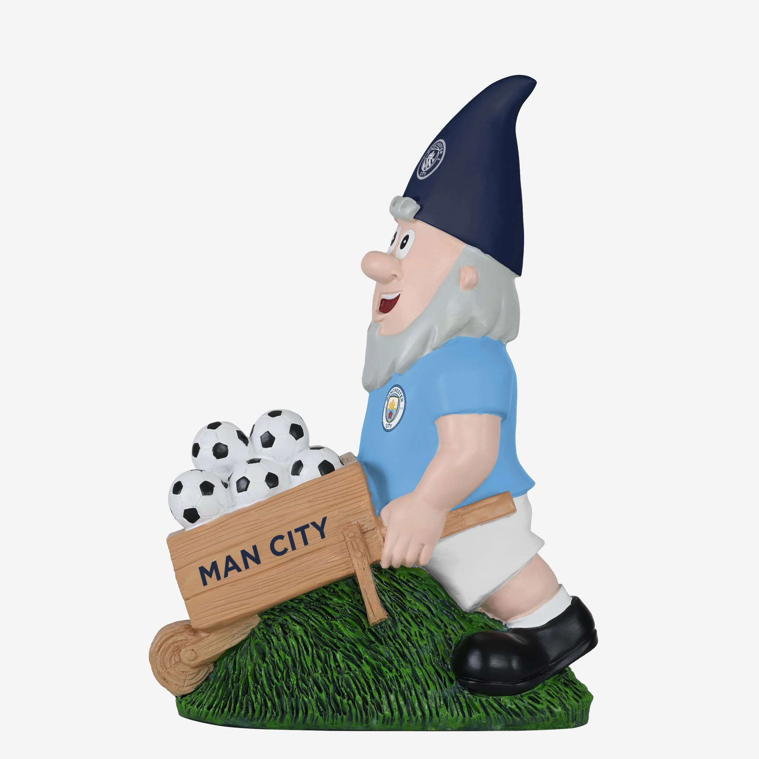 Manchester City FC Wheelbarrow Gnome - Image 2