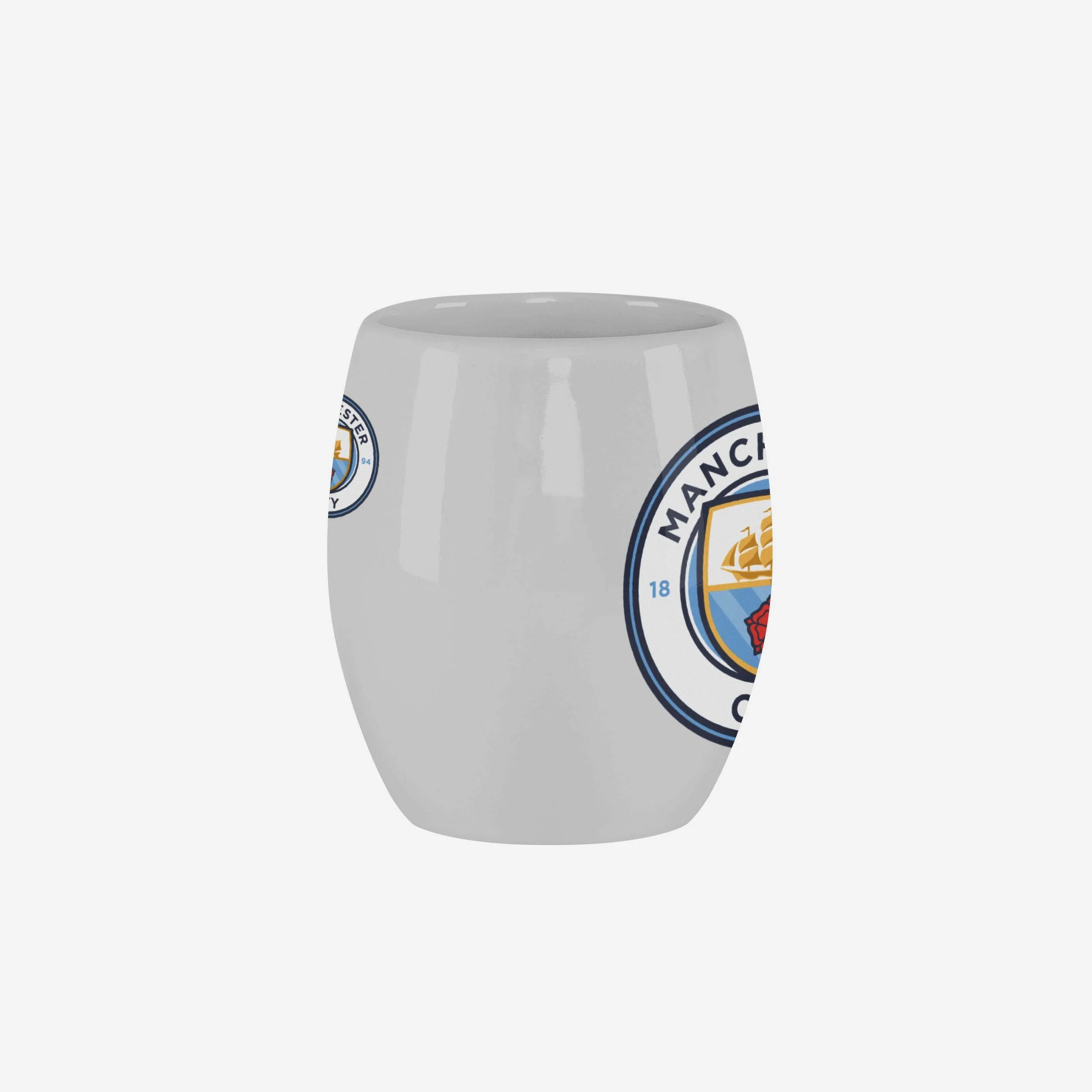 Manchester City FC White Tea Tub Mug - Image 2