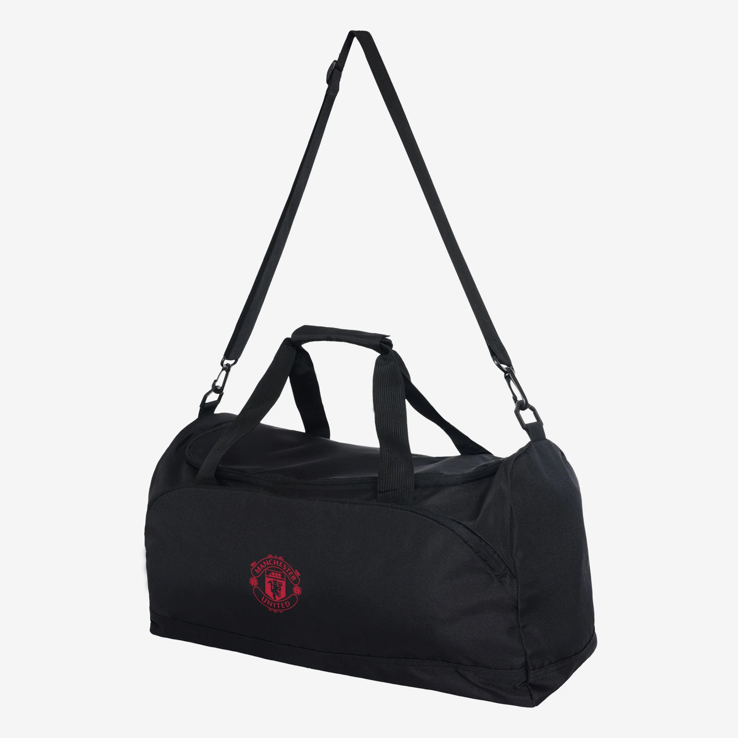 Manchester United FC Black Recycled Duffle Bag - Image 3