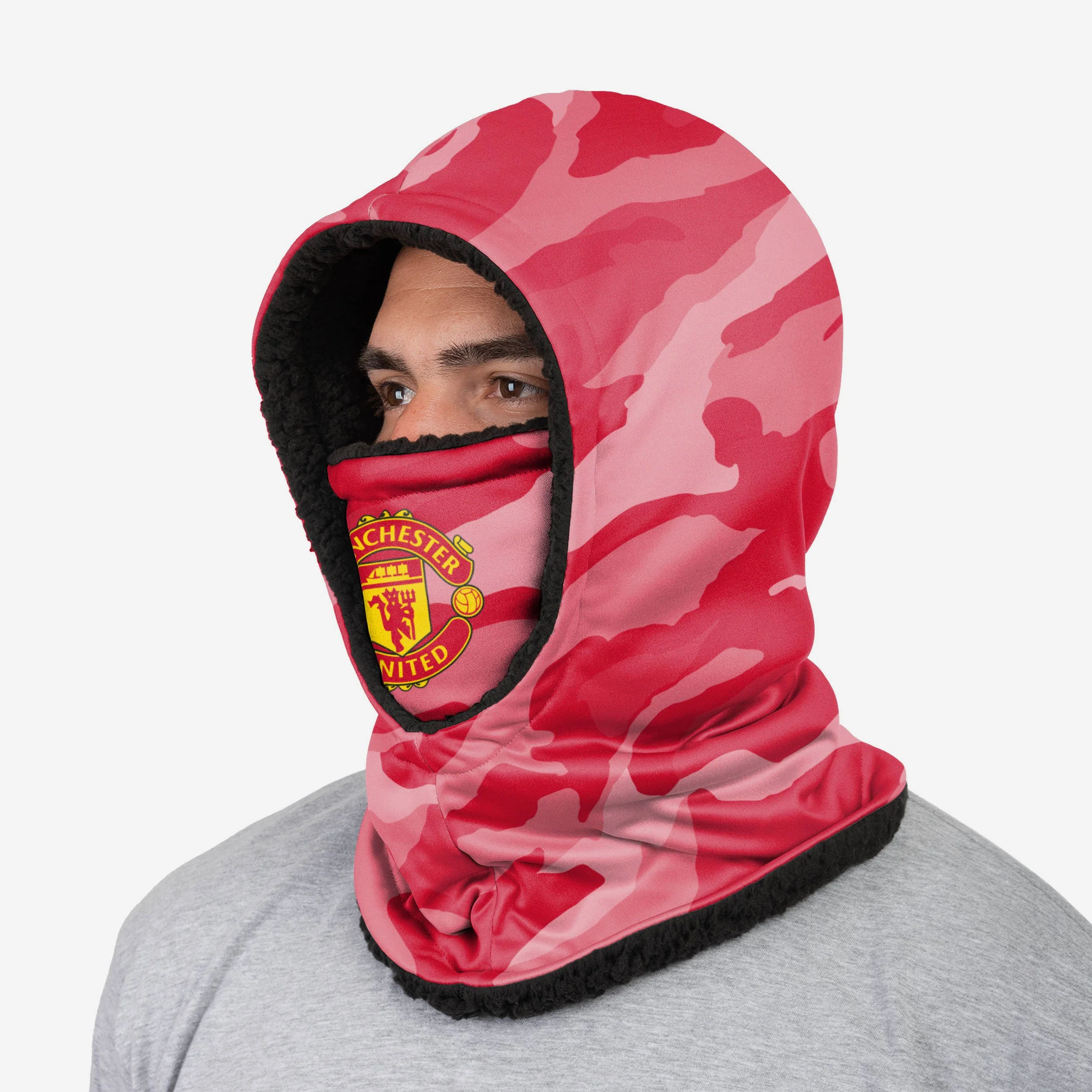 Manchester United FC Camo Hooded Snood - Image 2