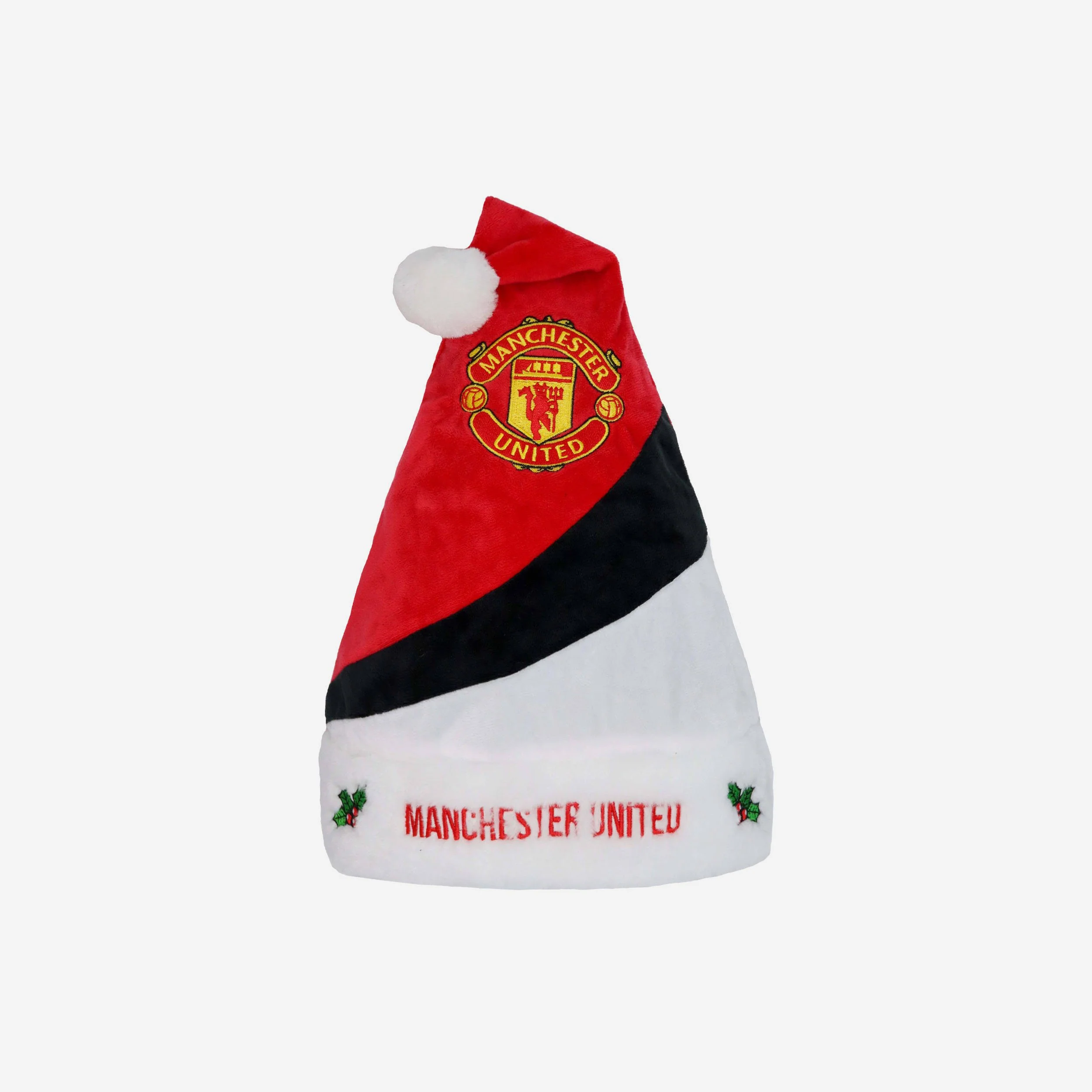 Manchester United FC Colourblock Santa Hat