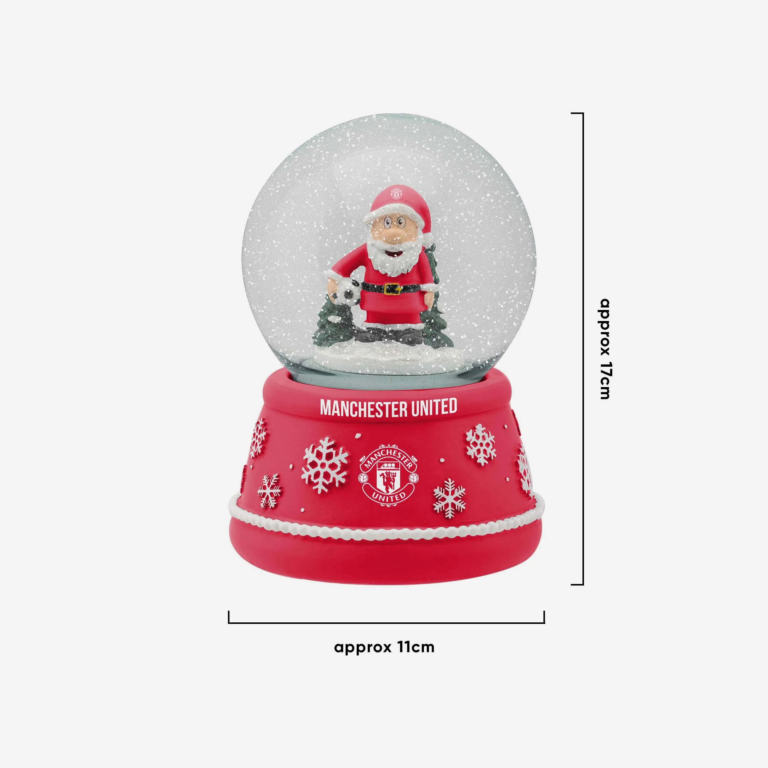 Manchester United FC Gnome Snow Globe - Image 5