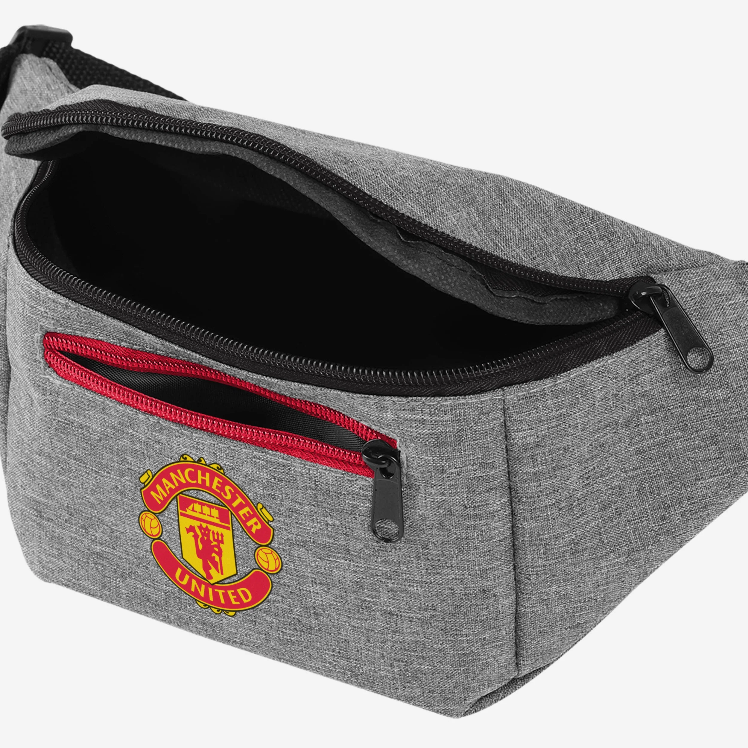 Manchester United FC Grey Bum Bag - Image 3