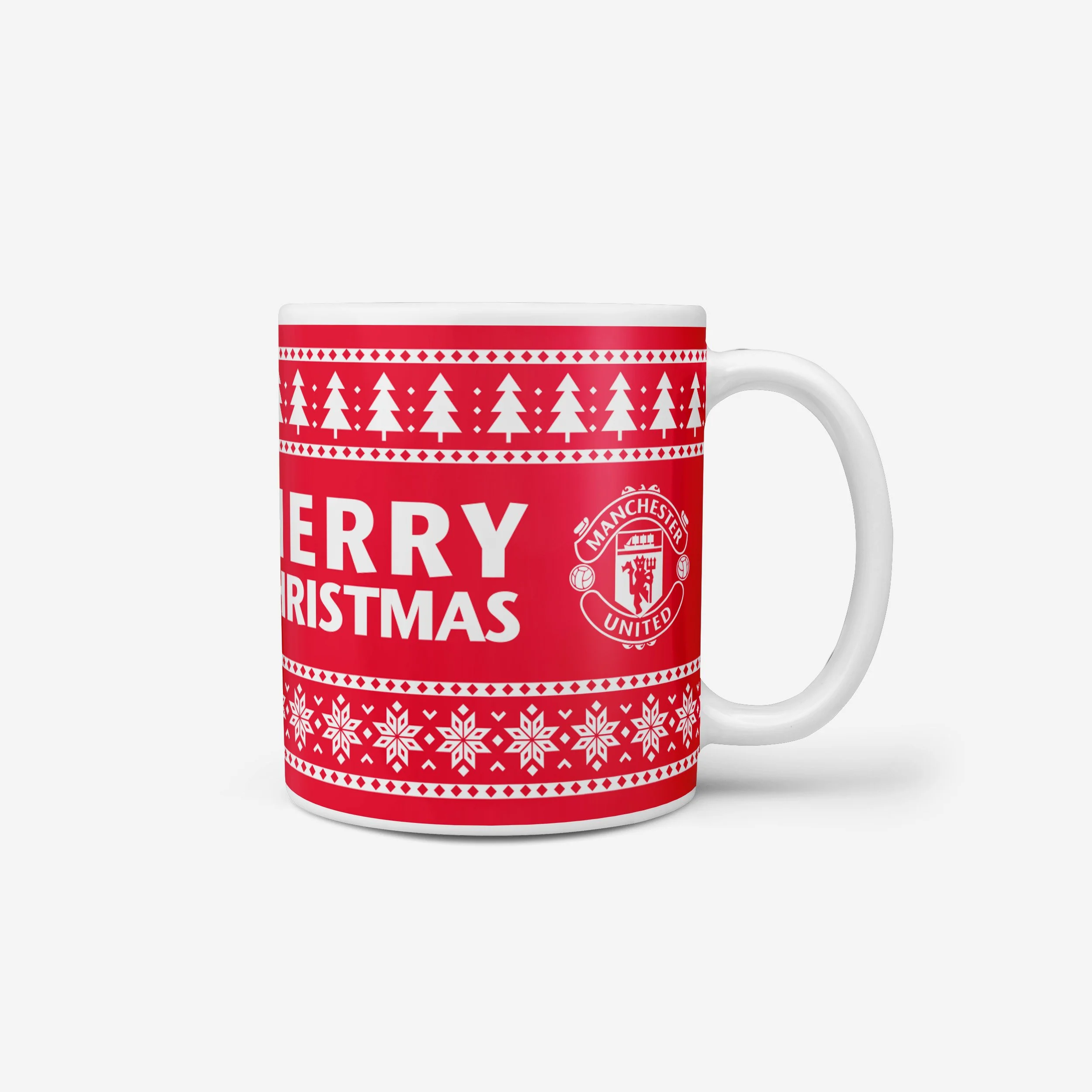 Manchester United FC Holiday Mug - Image 2