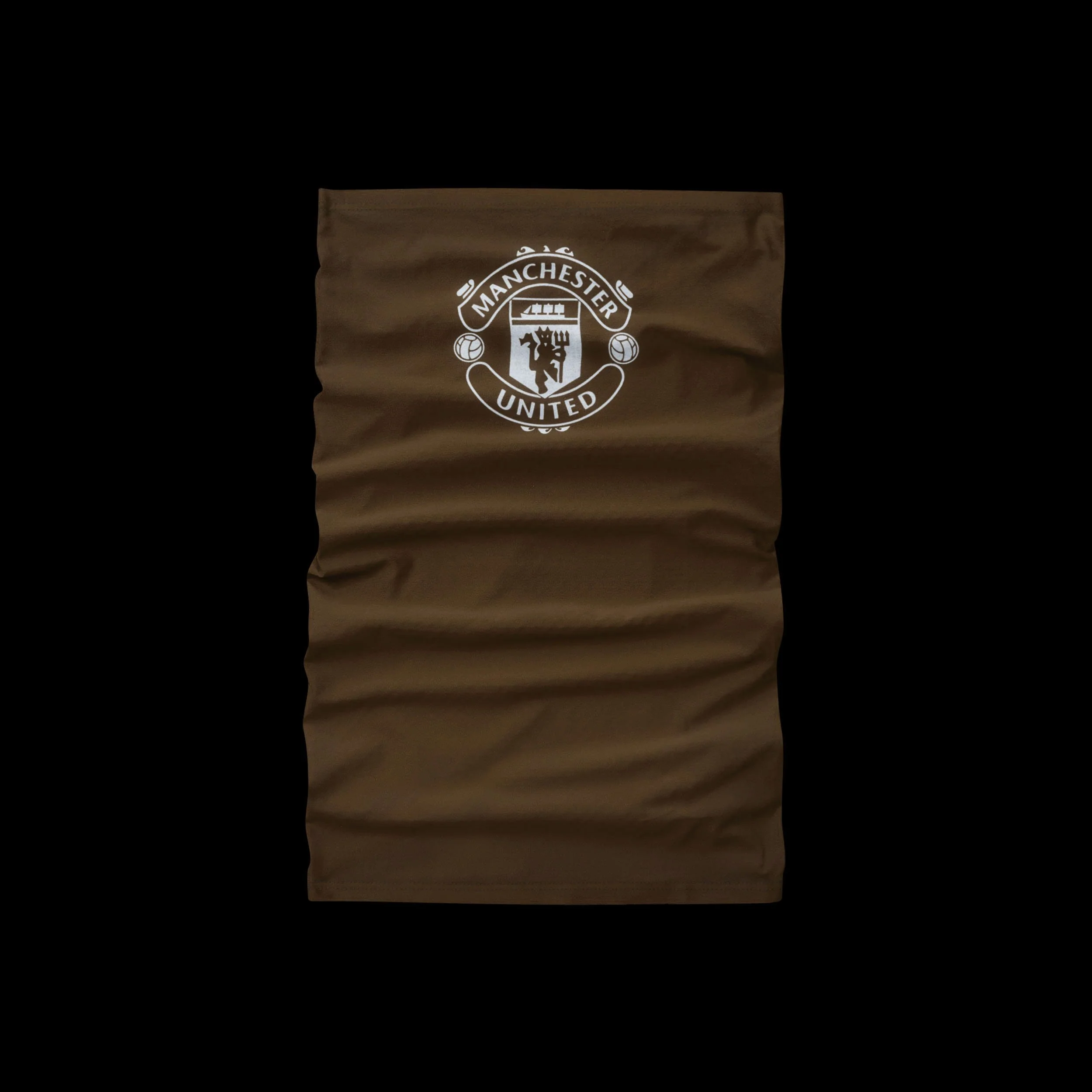 Manchester United FC Orange Neon Reflective Snood Scarf - Image 2