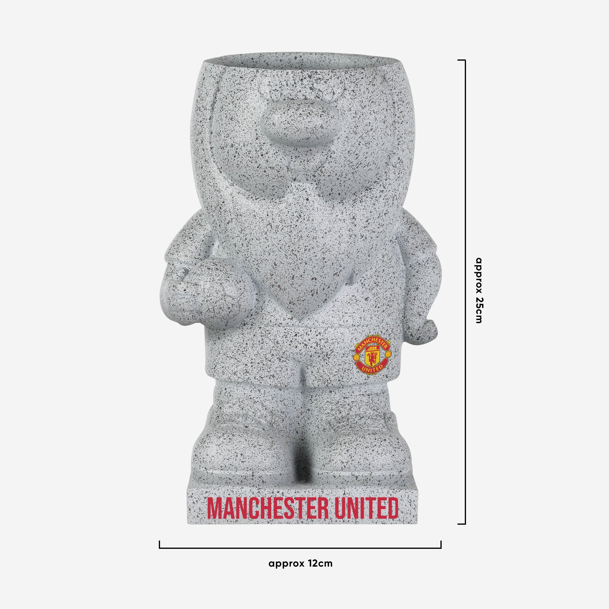 Manchester United FC Stone Effect Planter Gnome - Image 4