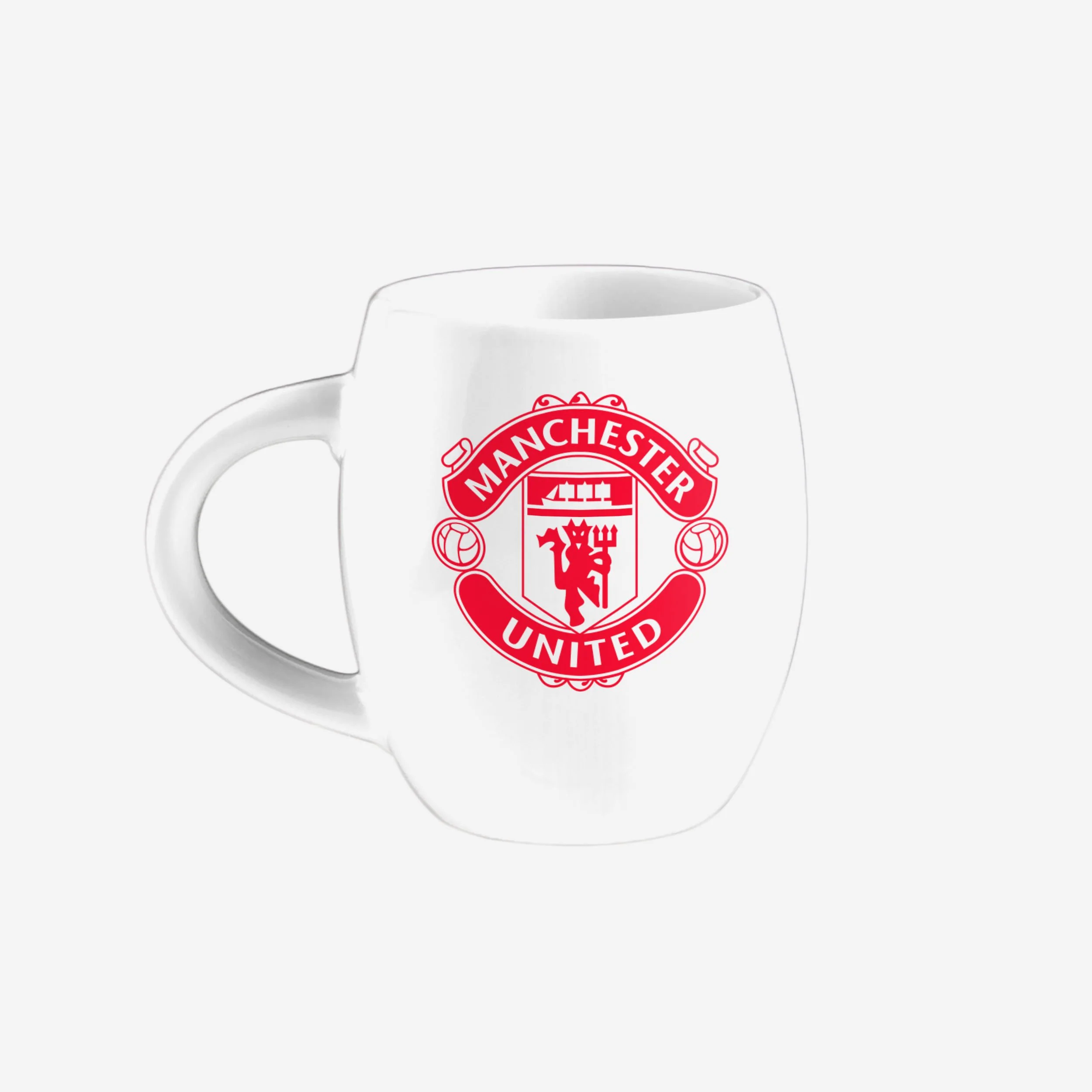 Manchester United FC White Tea Tub Mug - Image 2