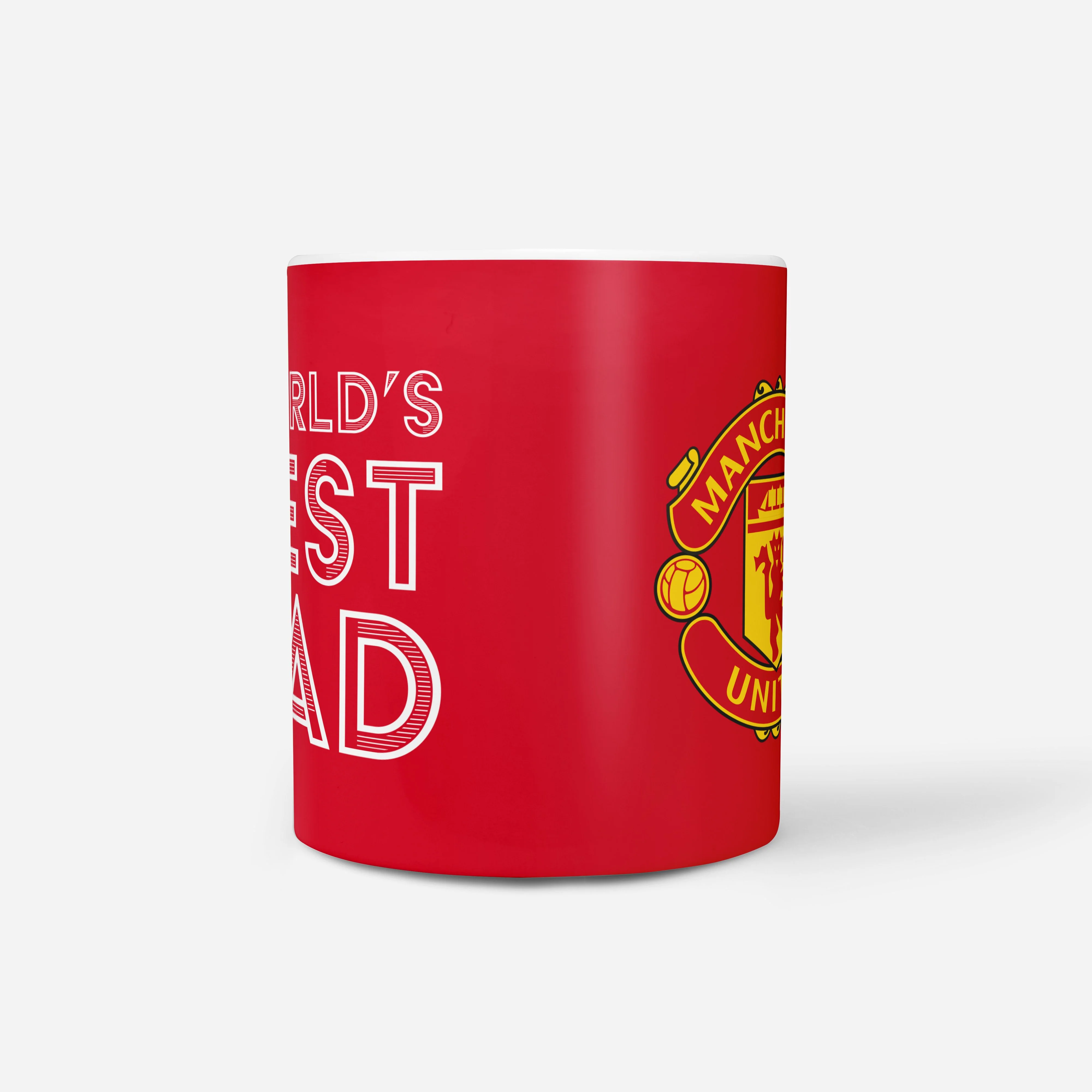Manchester United FC Worlds Best Dad Mug - Image 4