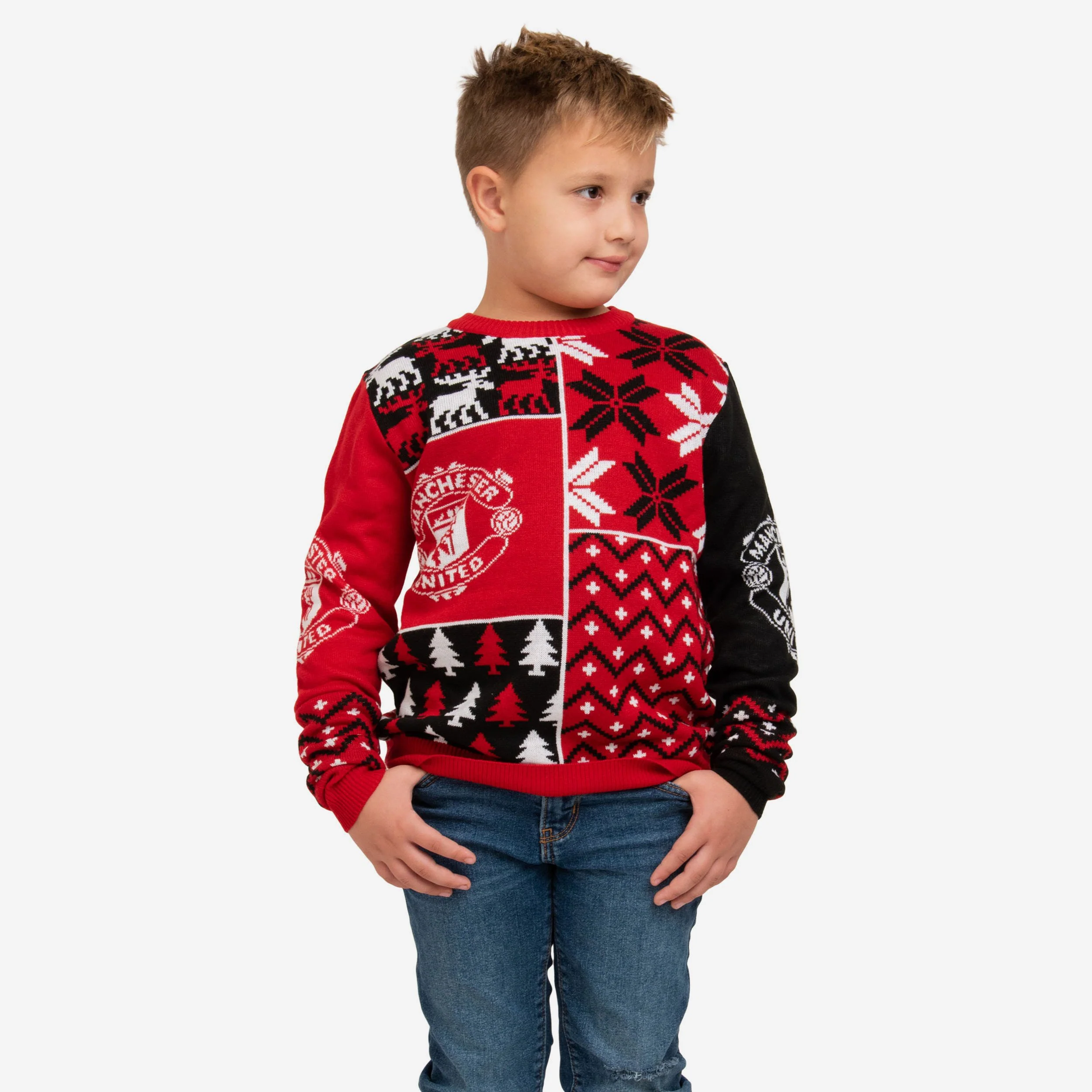 Manchester United FC Youth Christmas Sweater