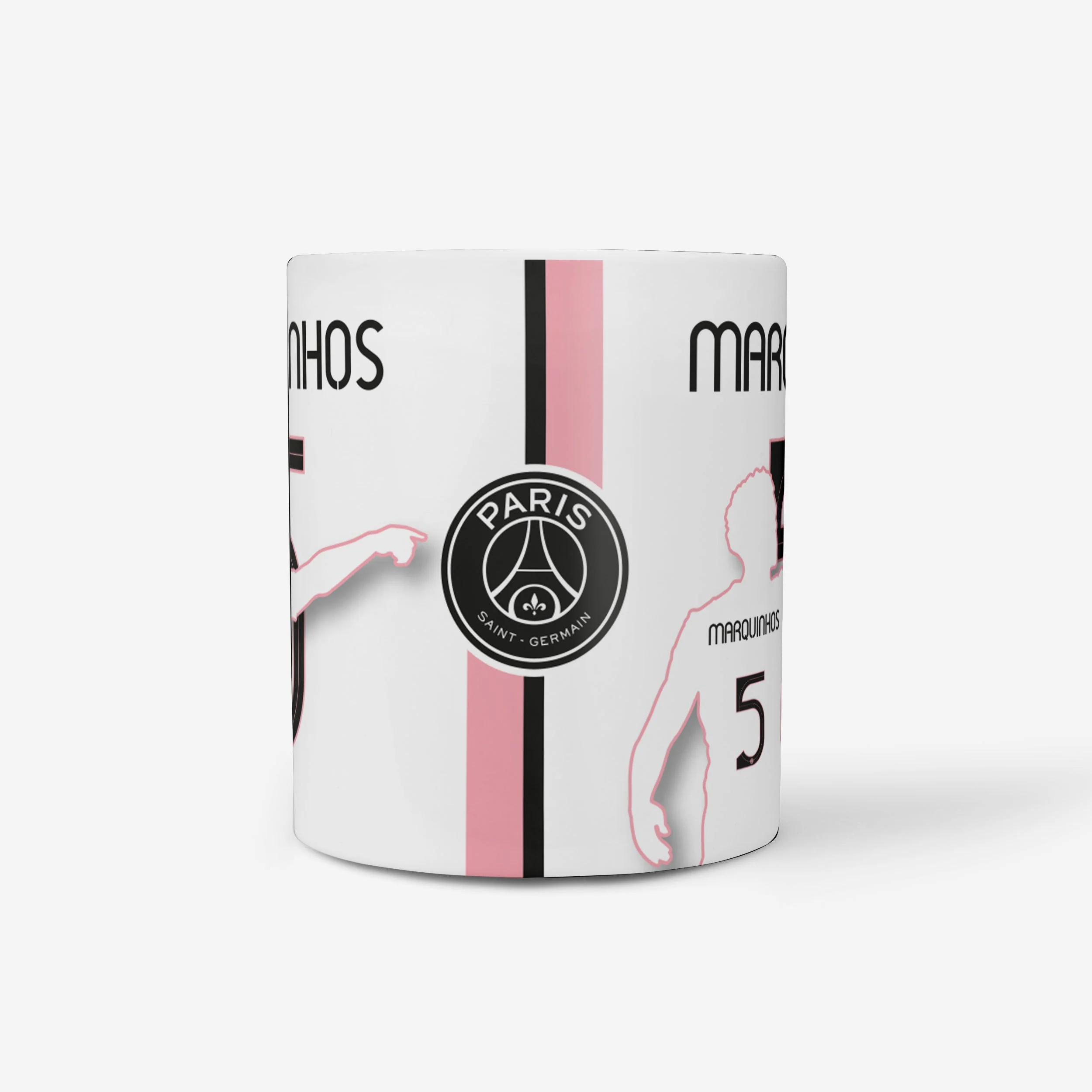 Marquinhos Paris Saint-Germain FC Silhouette Mug - Image 4