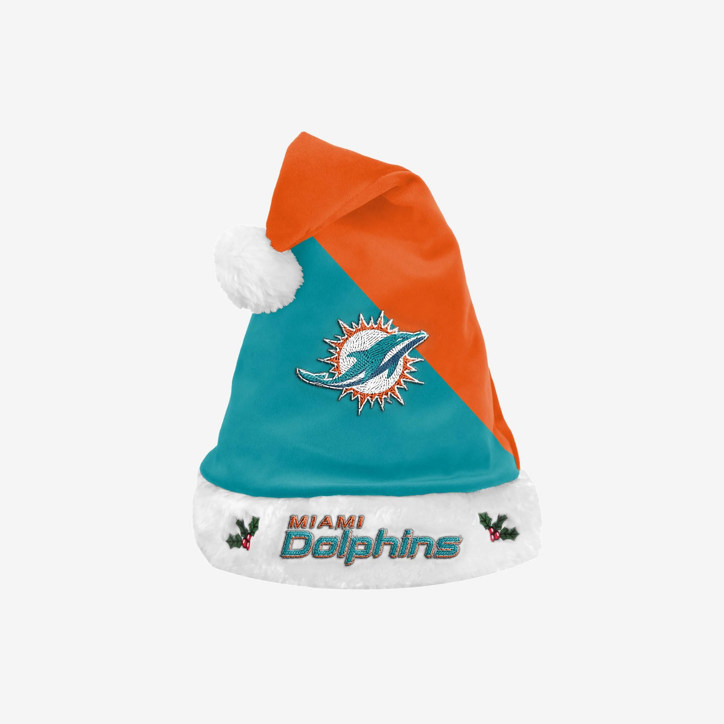 Miami Dolphins Basic Santa Hat