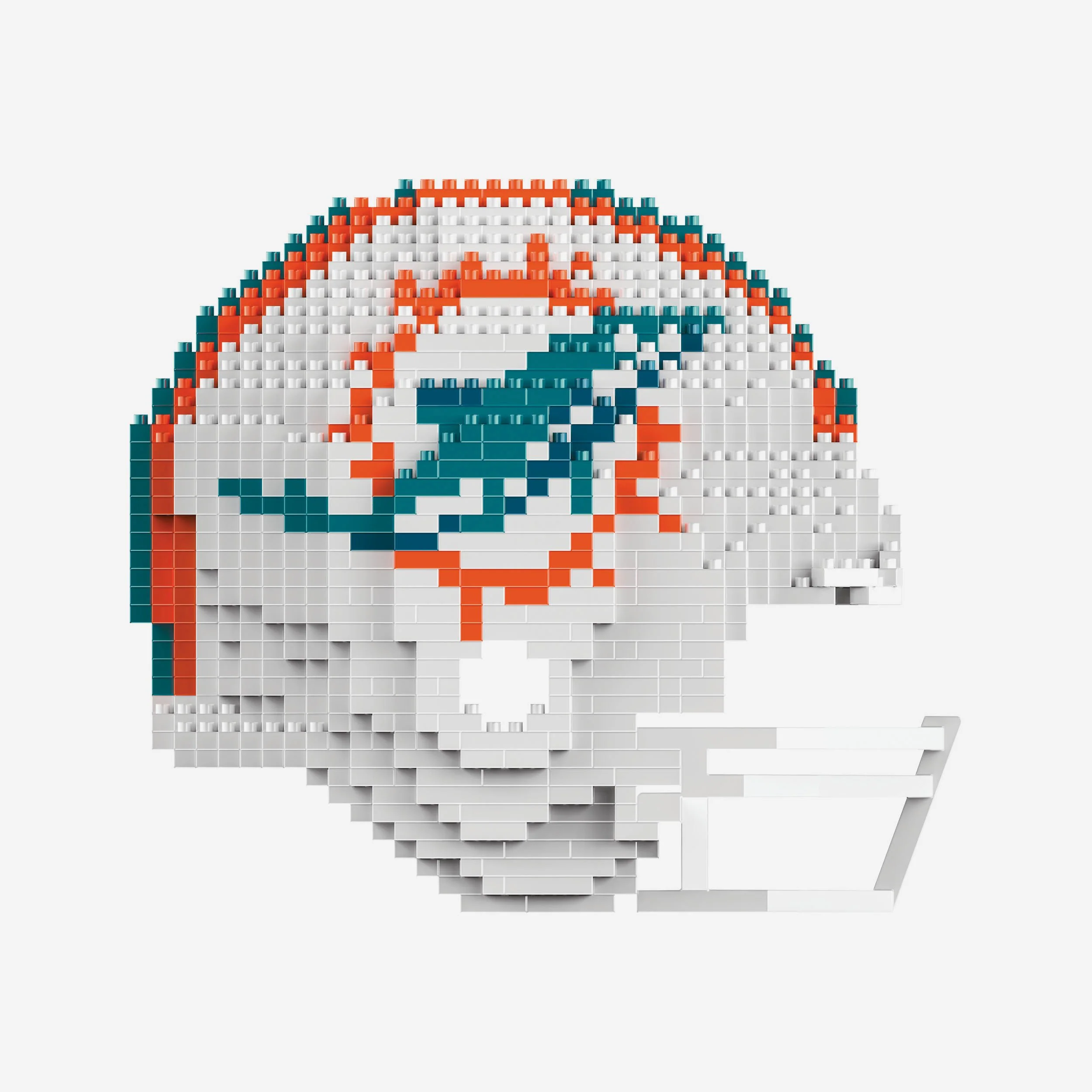 Miami Dolphins BRXLZ Replica Helmet - Image 2