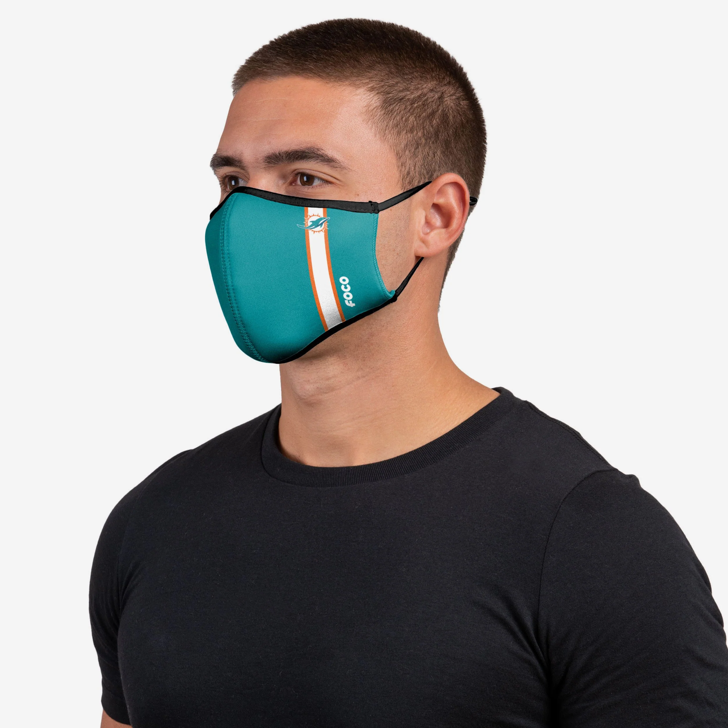 Miami Dolphins Sport 3 Pack Face Cover - Image 2