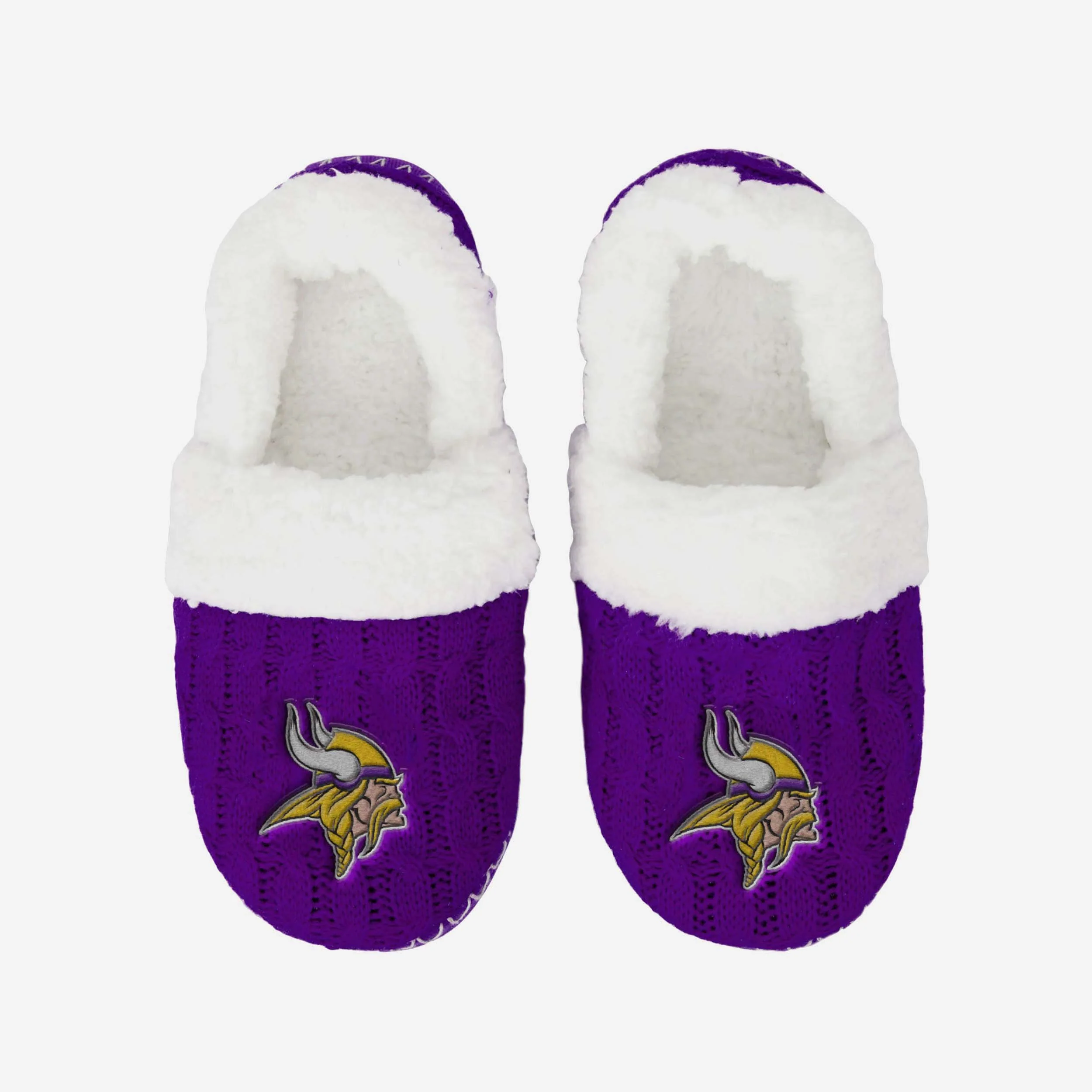 Minnesota Vikings Team Colour Moccasin Slipper - Image 2
