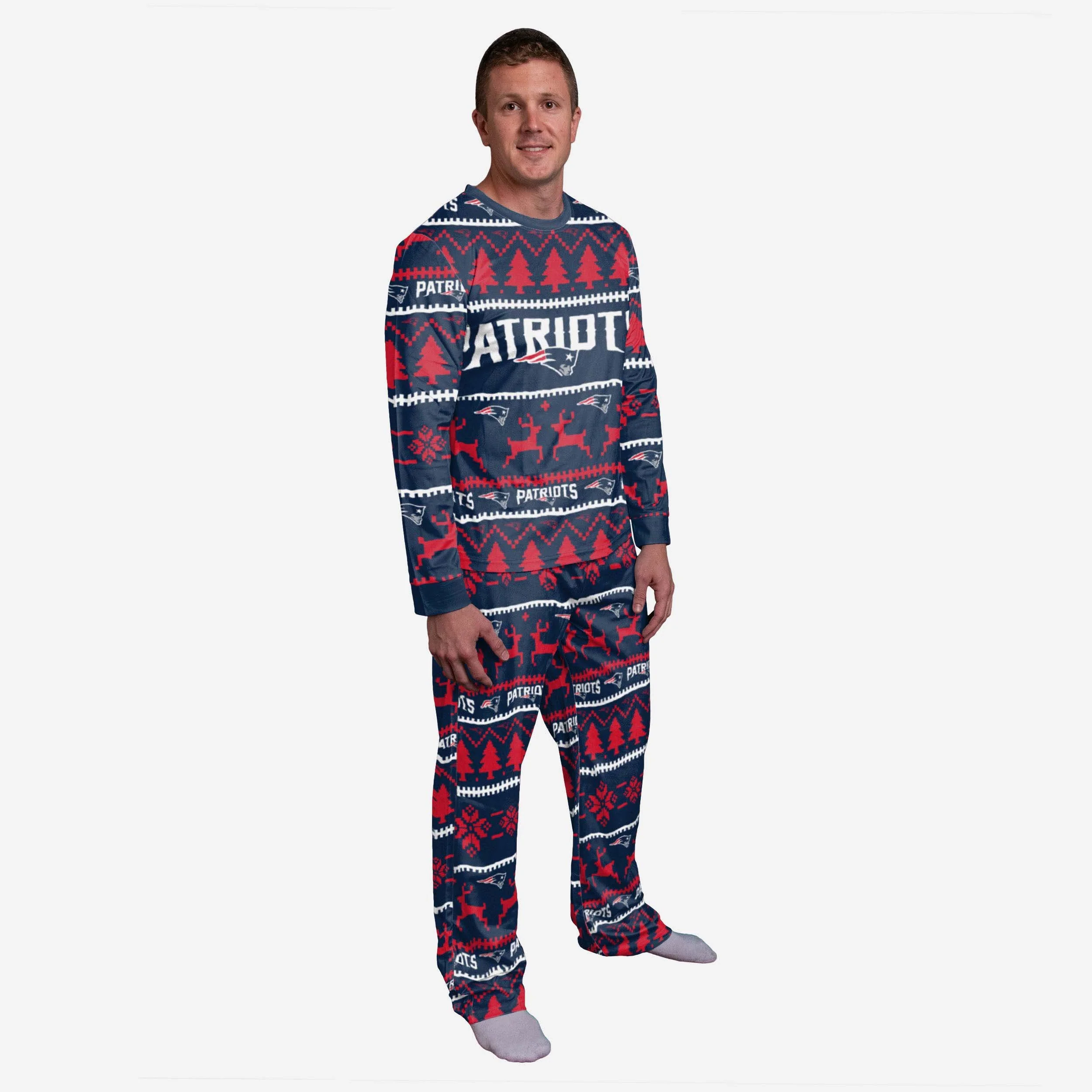 New England Patriots Family Holiday Pyjamas