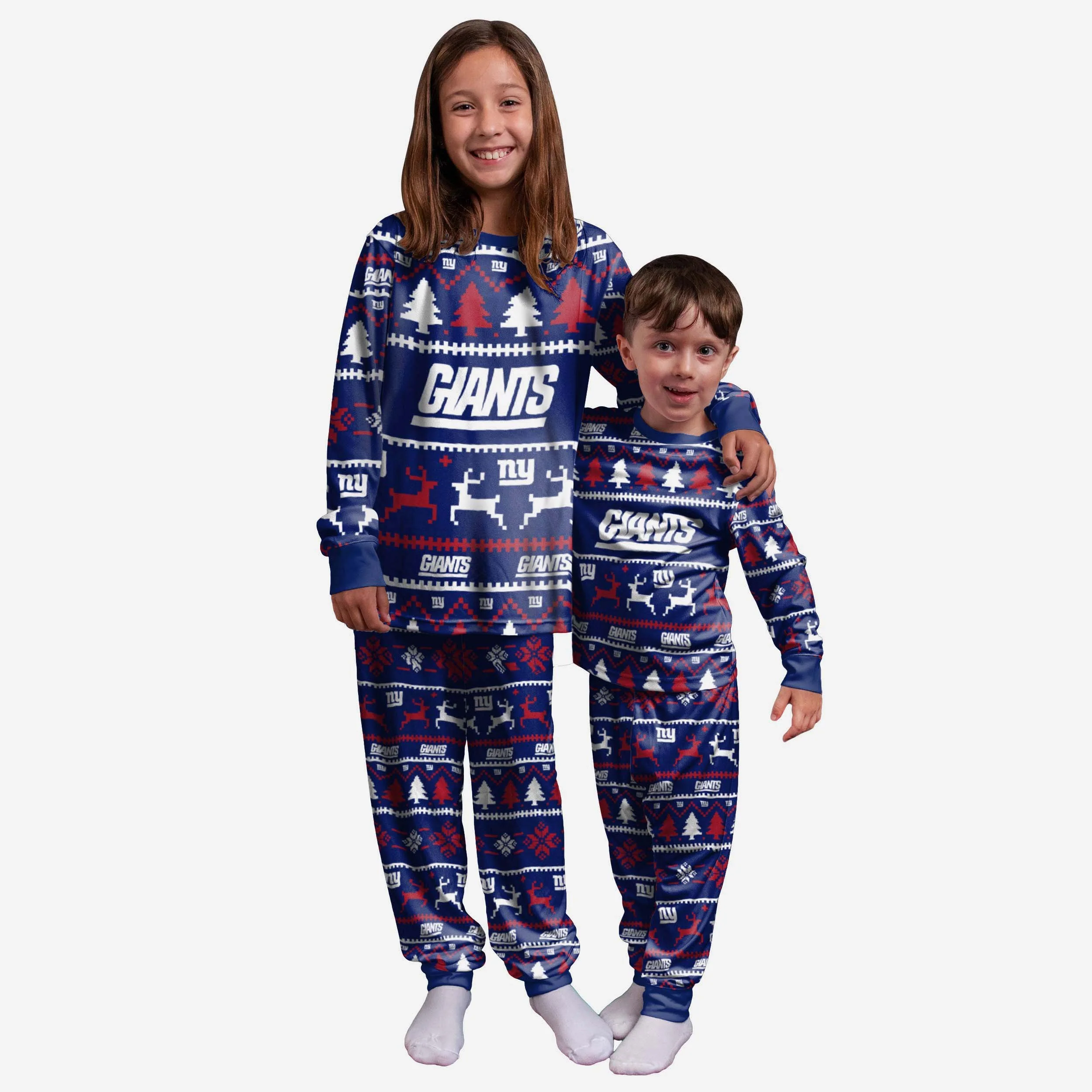 New York Giants Youth Family Holiday Pyjamas