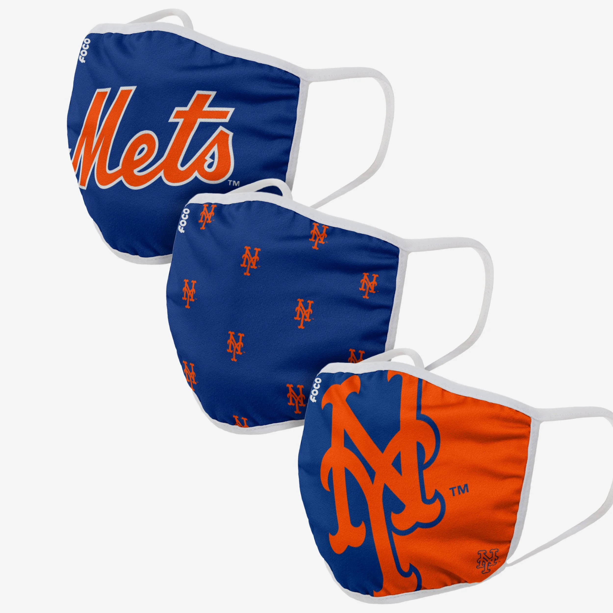 New York Mets 3 Pack Face Cover