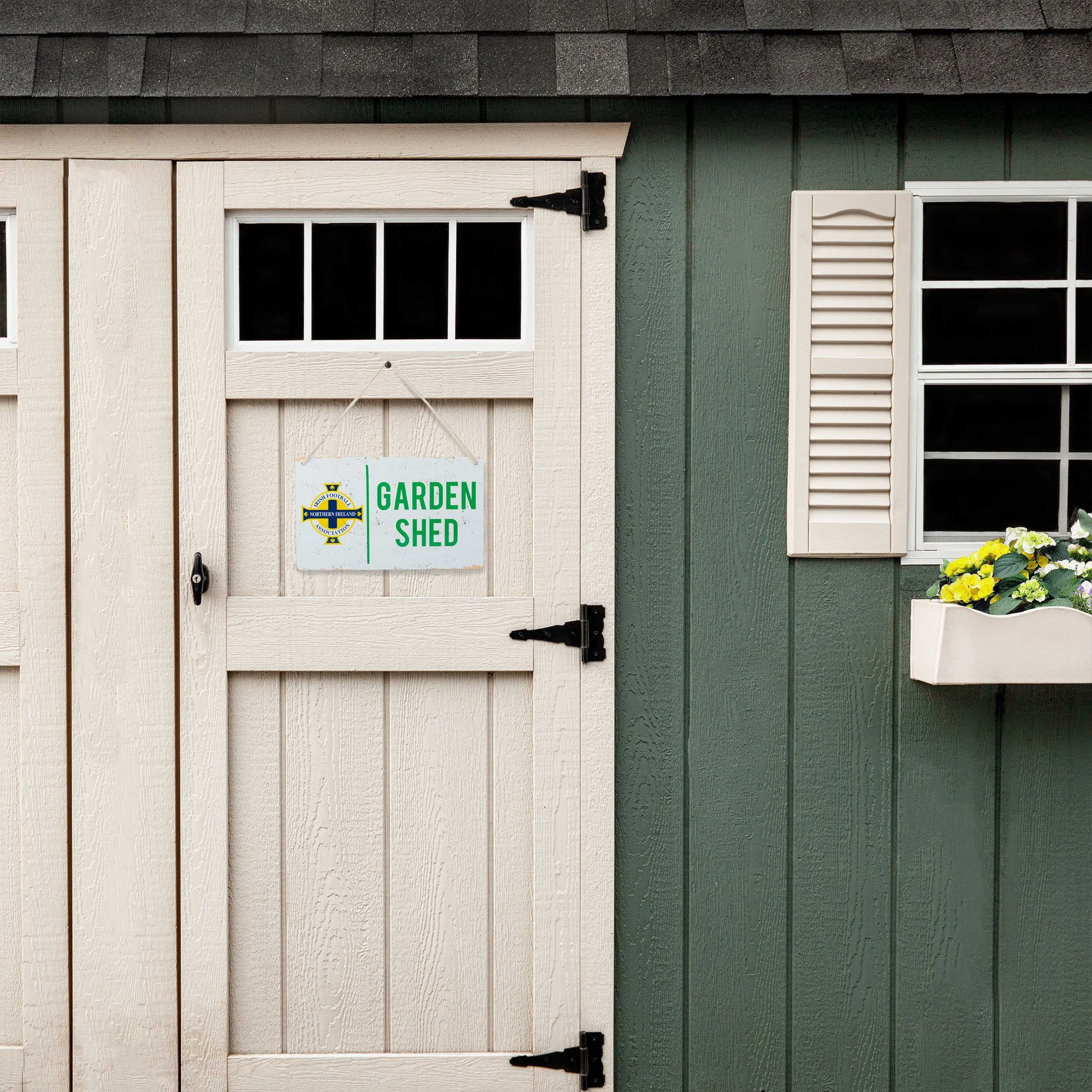 Northern Ireland Garden Shed Hanging Sign - Image 3