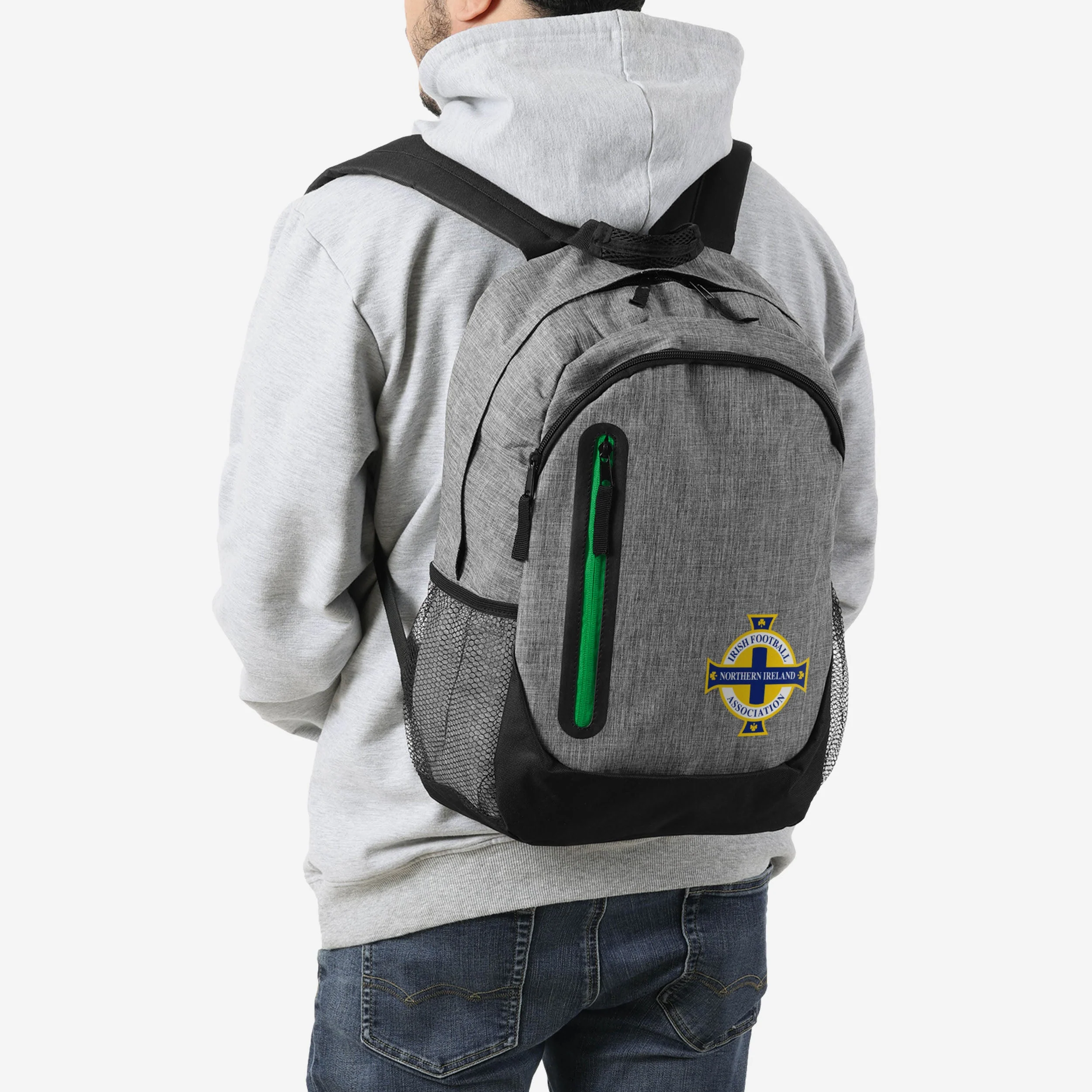 Northern Ireland Grey Backpack - Image 5