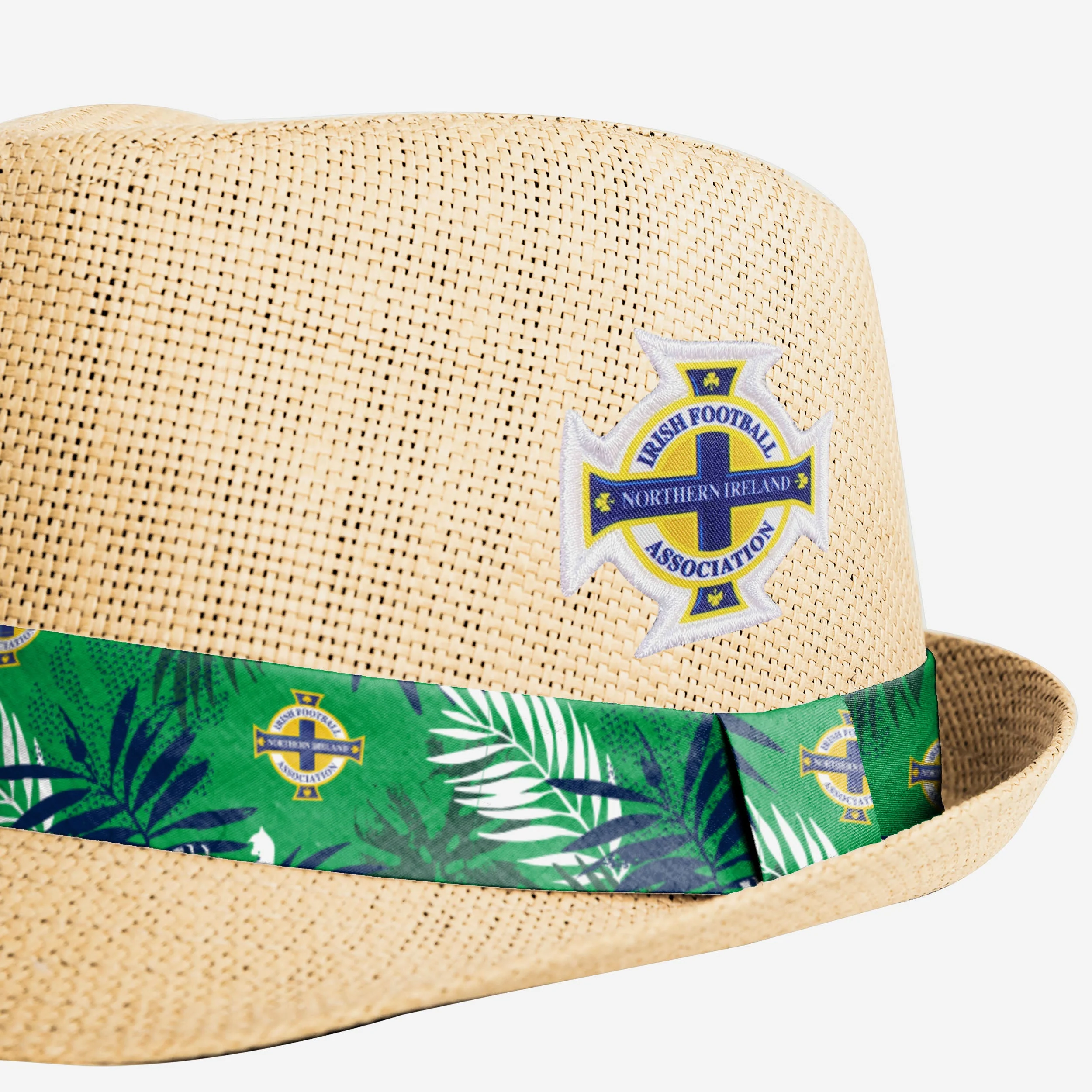 Northern Ireland Trilby Straw Hat - Image 3