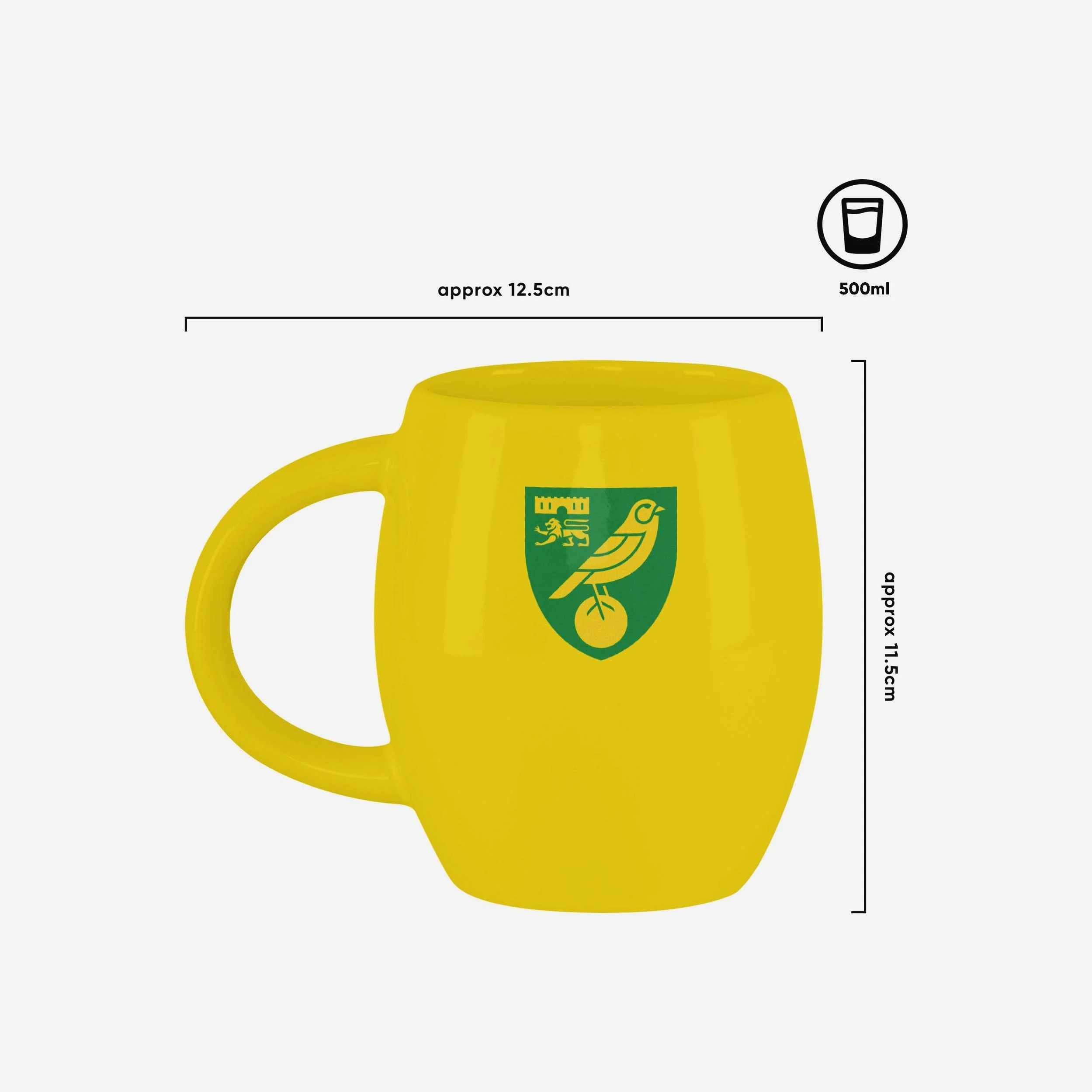 Norwich City FC Tea Tub Mug - Image 3