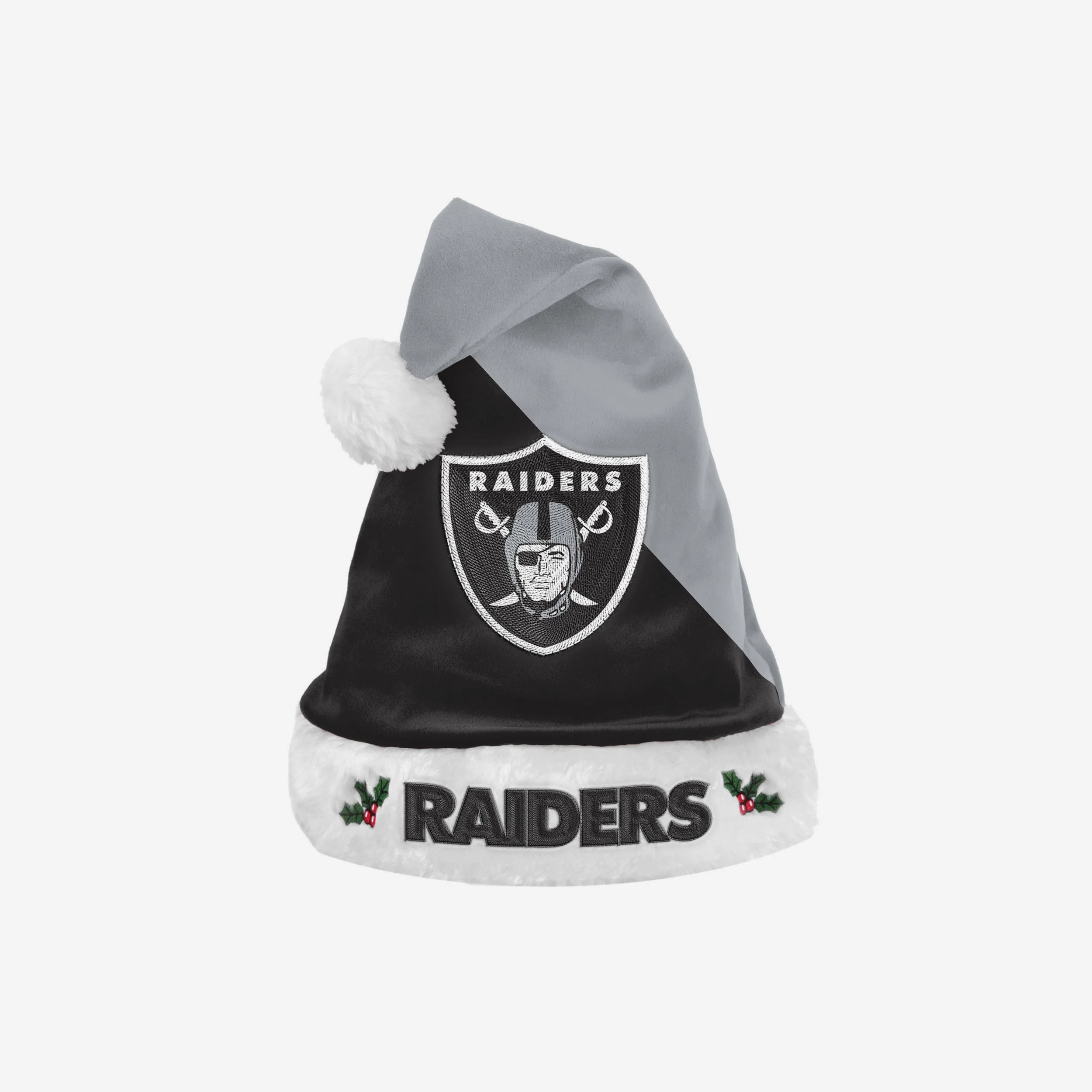 Las Vegas Raiders Basic Santa Hat