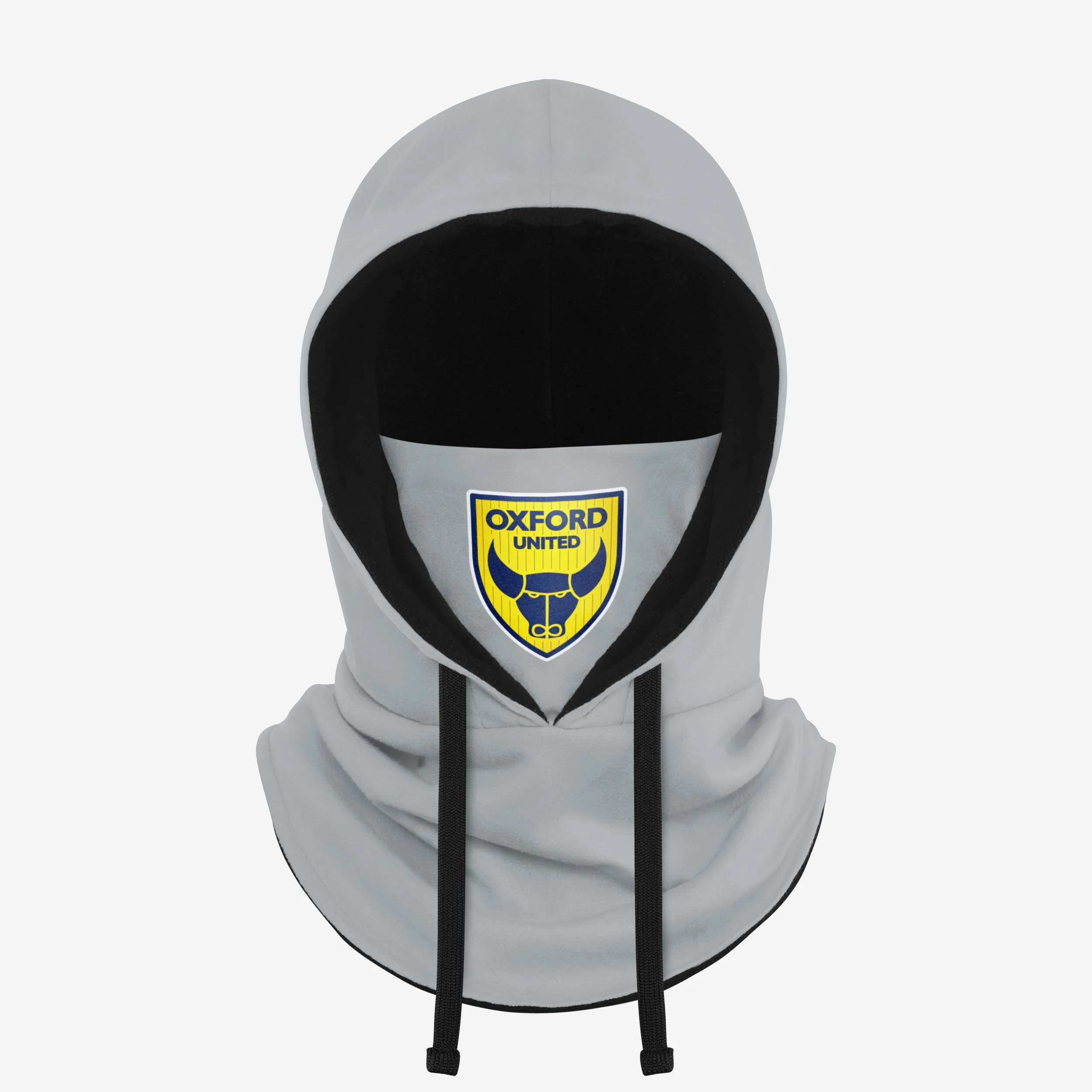 Oxford United FC Grey Drawstring Hooded Snood