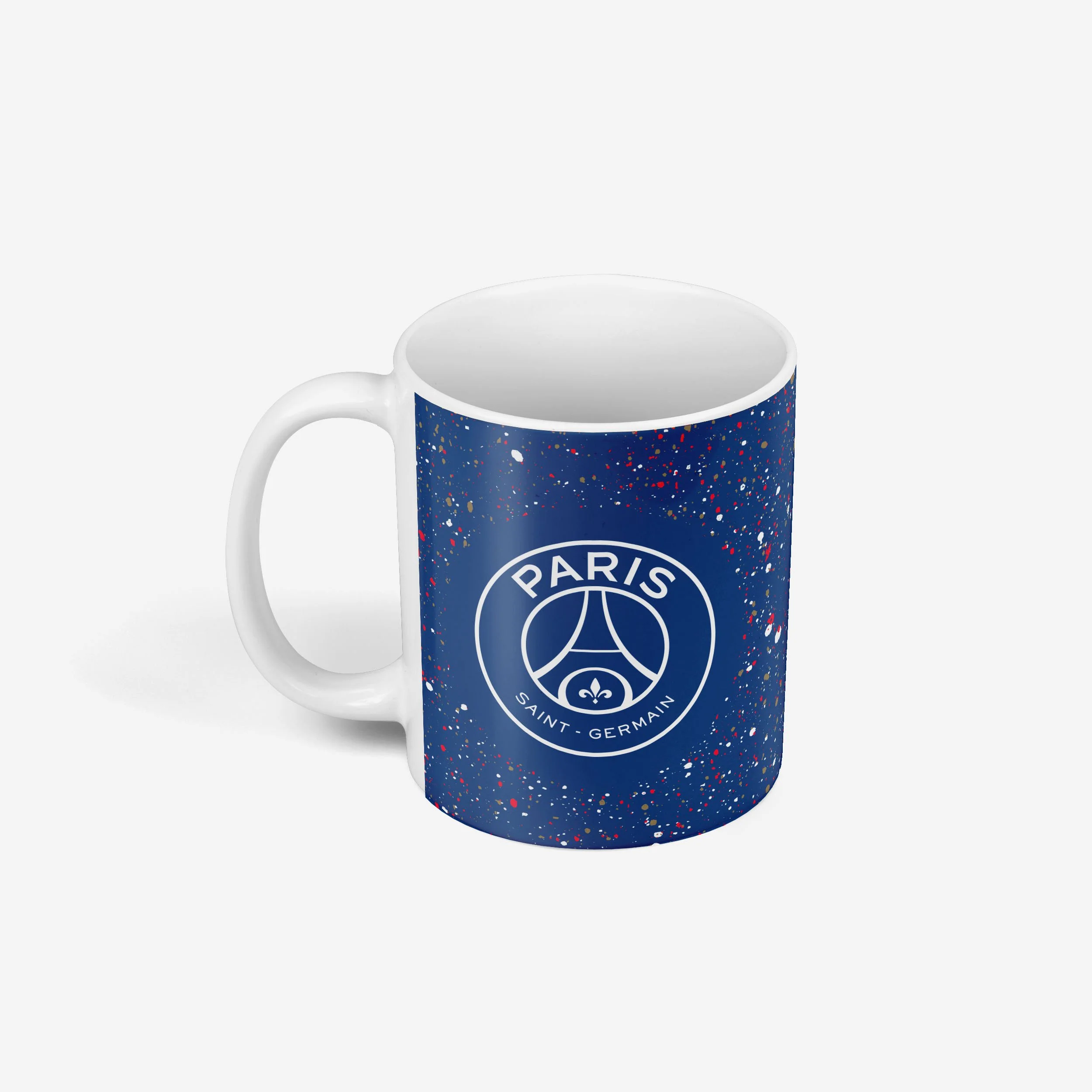 Paris Saint-Germain FC Paint Splatter Mug - Image 3
