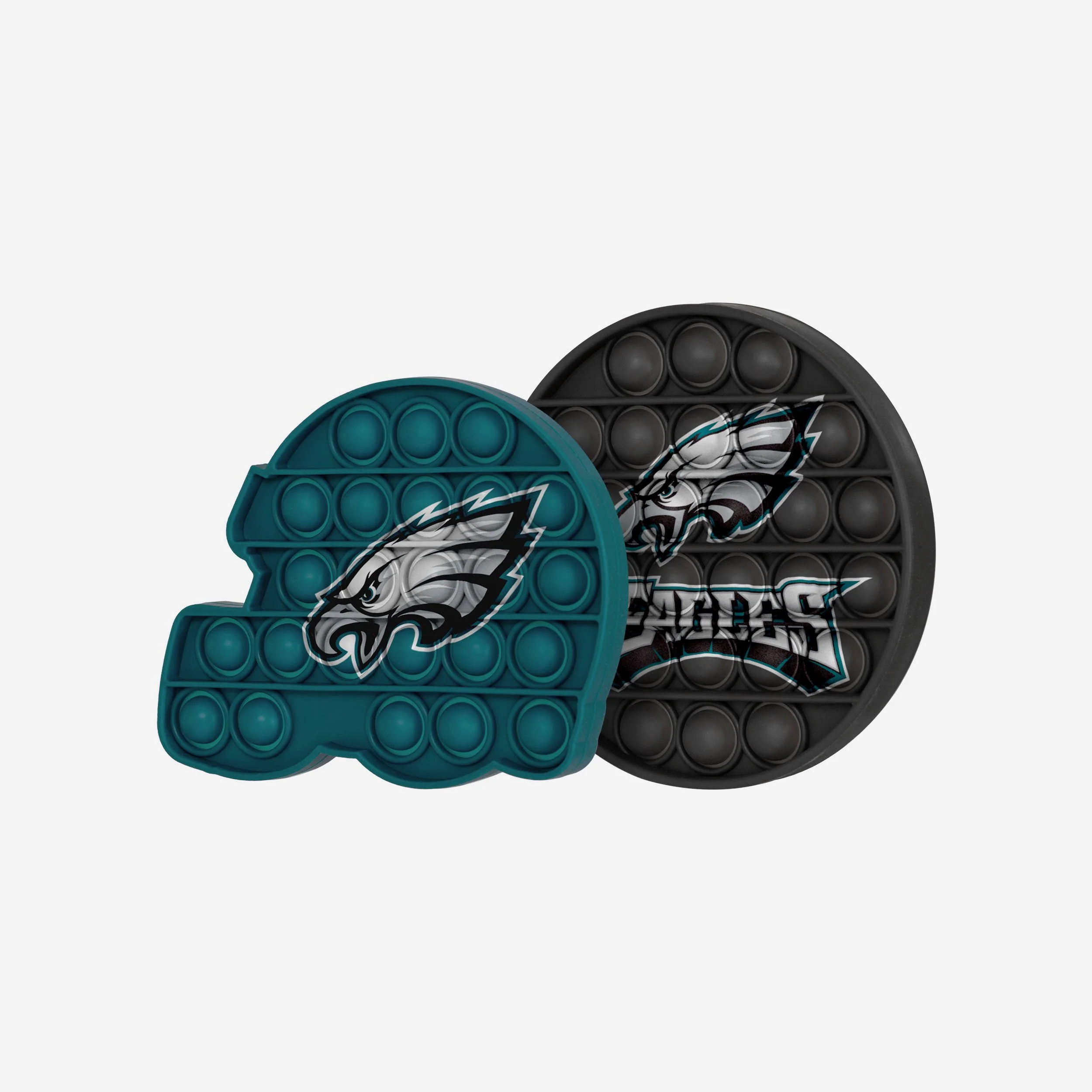 Philadelphia Eagles 2 Pack Helmet & Circle Push-Itz Fidget