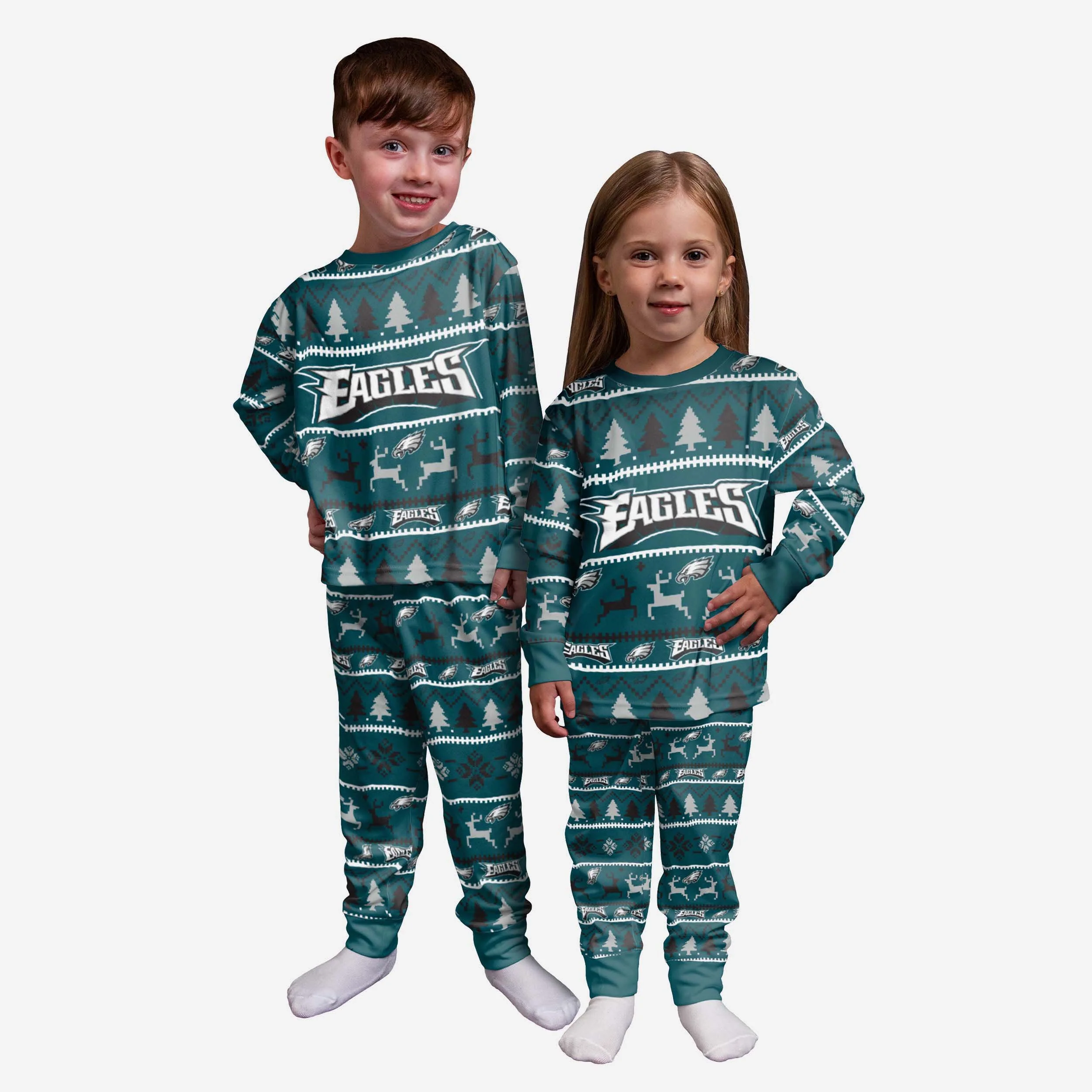 Philadelphia Eagles Toddler Family Holiday Pyjamas