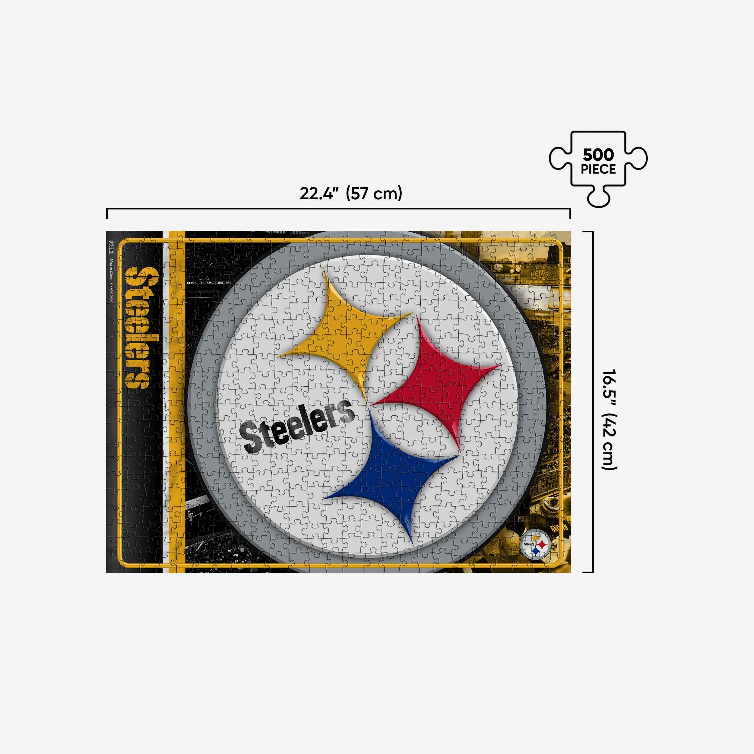 Pittsburgh Steelers 500 Piece Jigsaw Puzzle PZLZ - Image 2