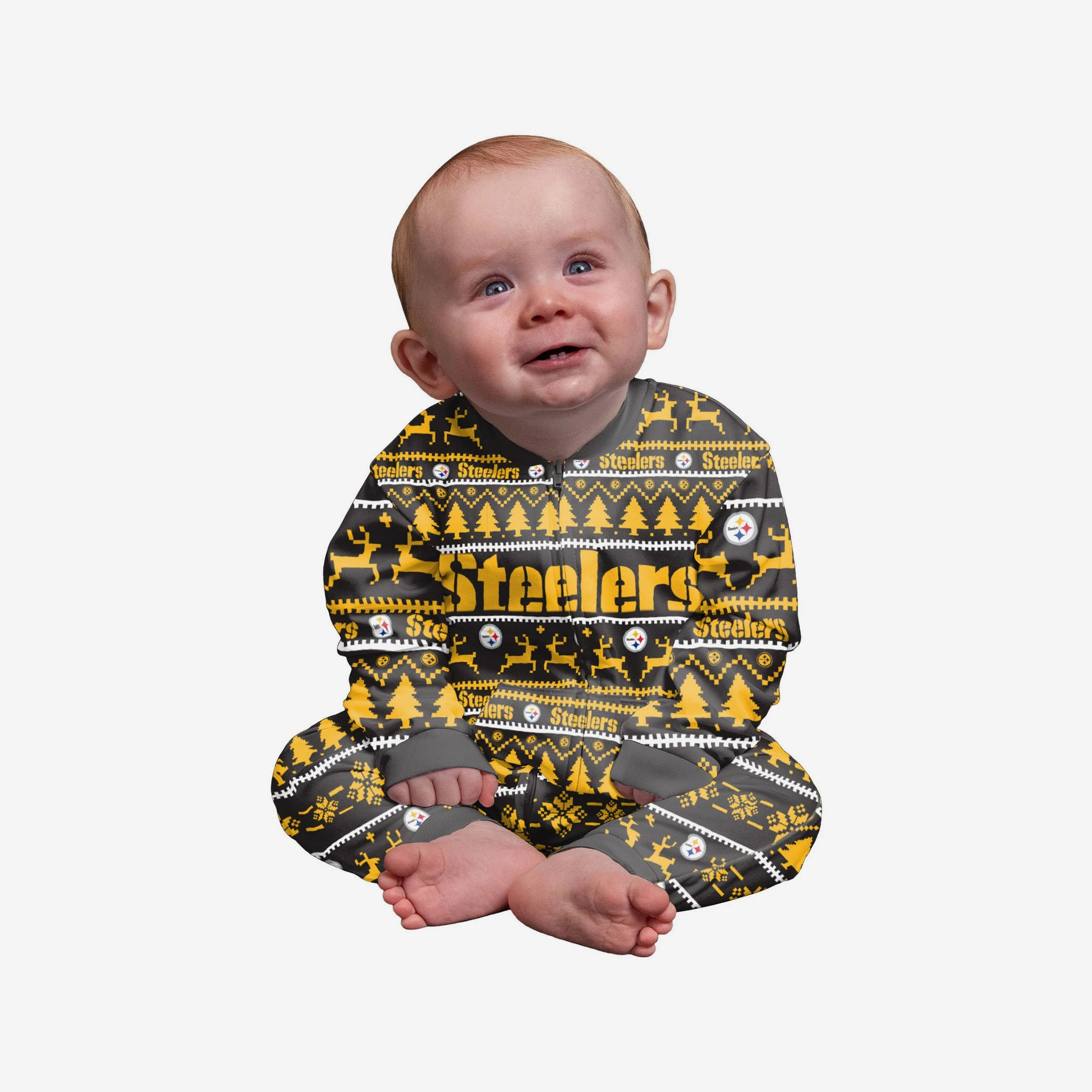 Pittsburgh Steelers Infant Family Holiday Pyjamas