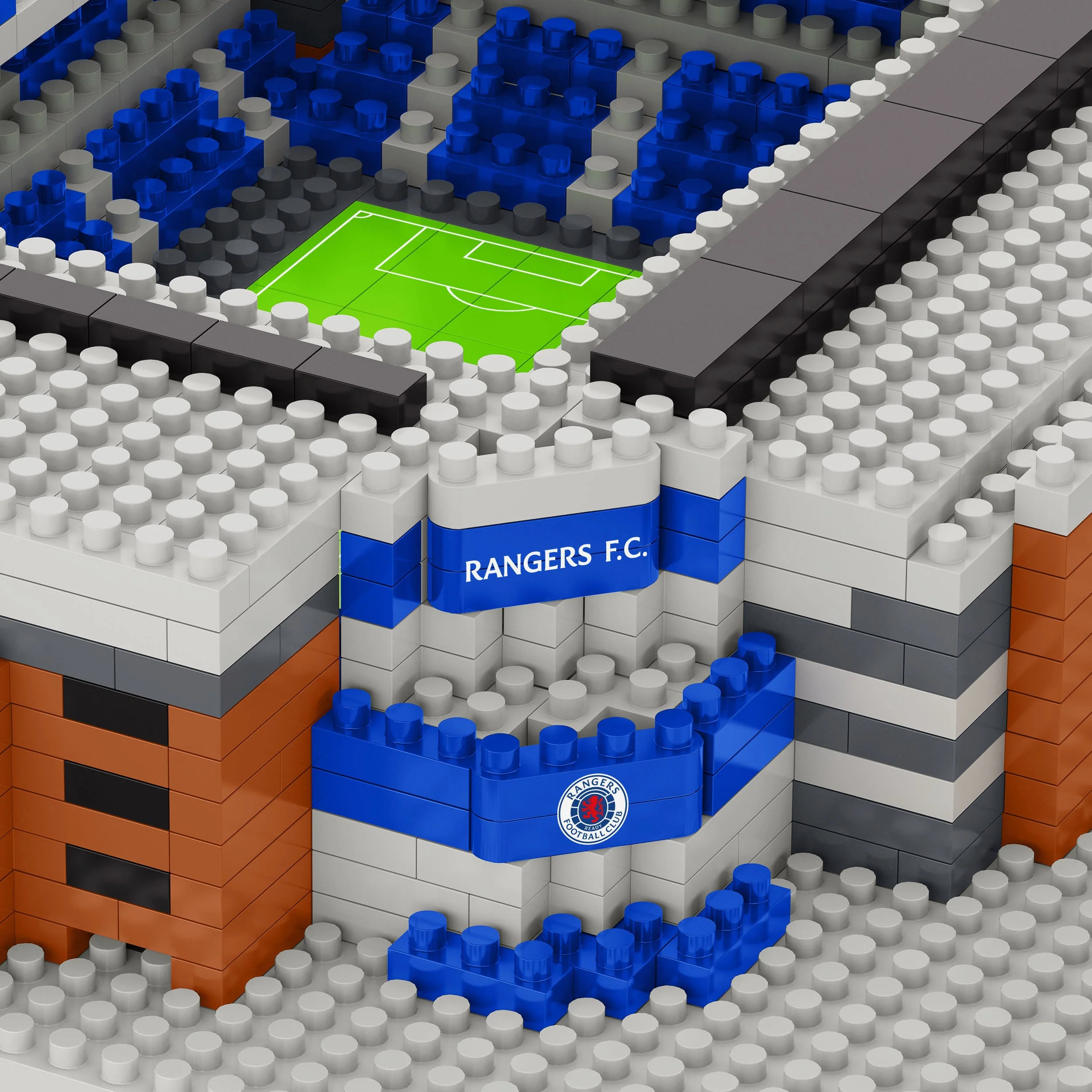 Rangers FC Ibrox Mini BRXLZ Stadium - Image 6
