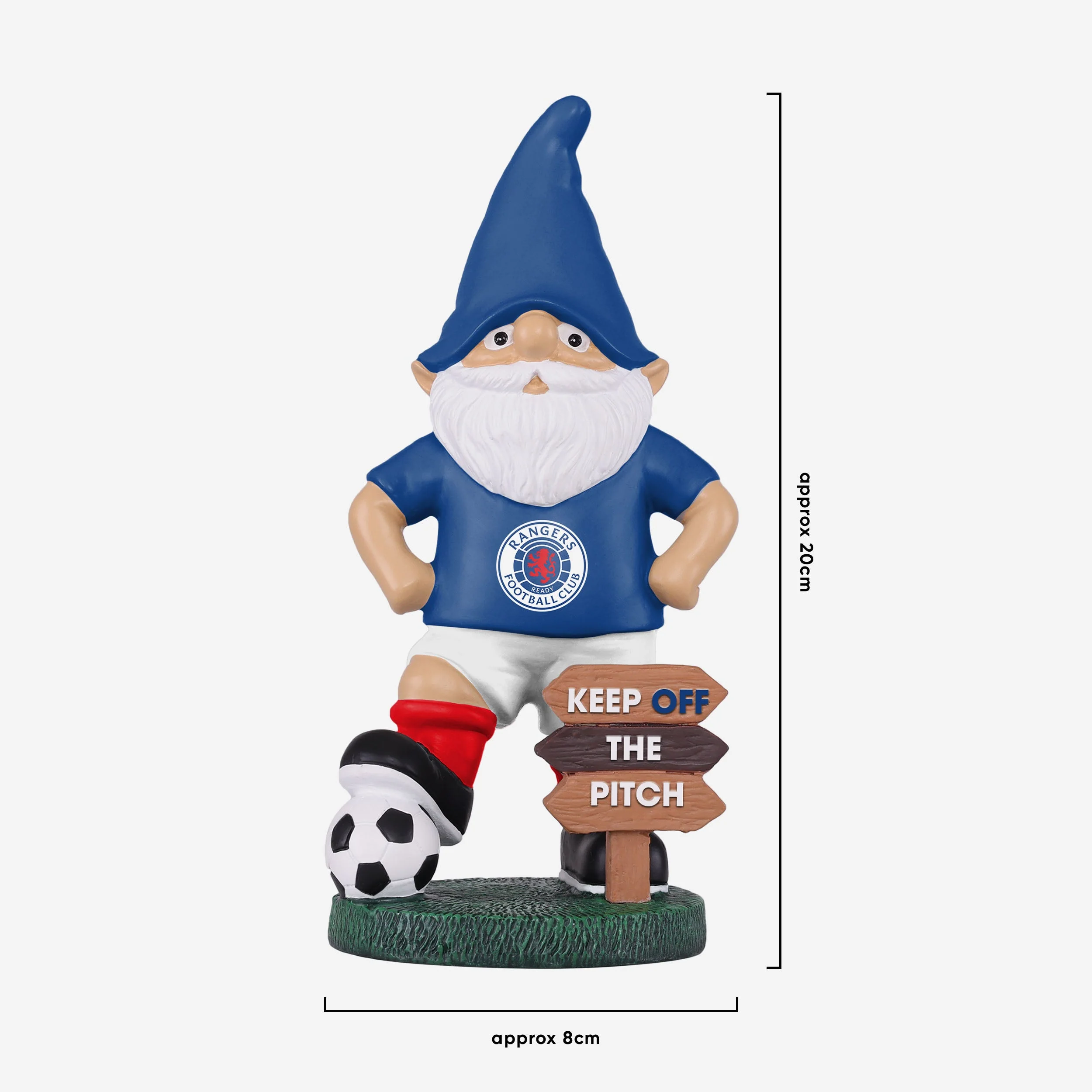 Rangers FC Keep Off The Pitch Gnome - Image 4