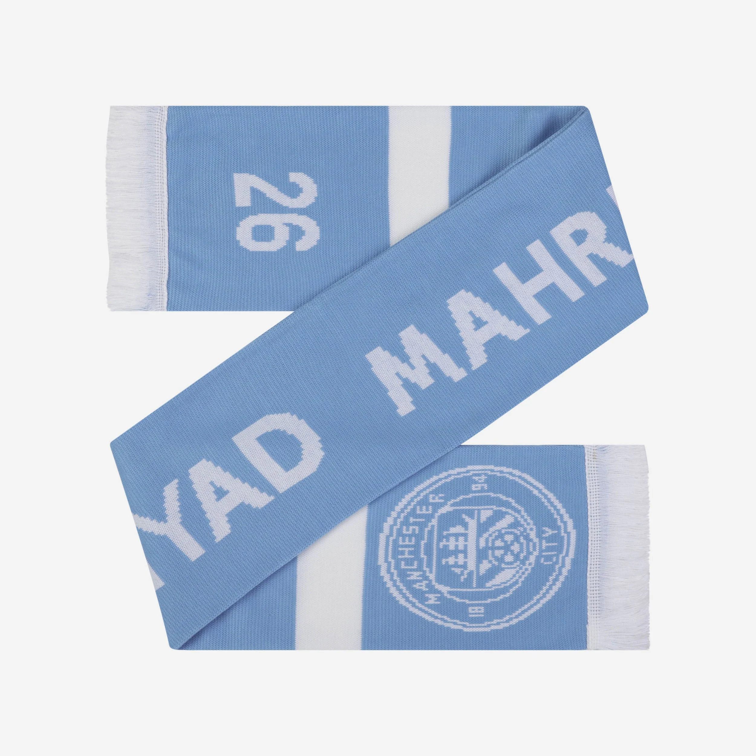 Riyad Mahrez Manchester City FC Scarf - Image 2