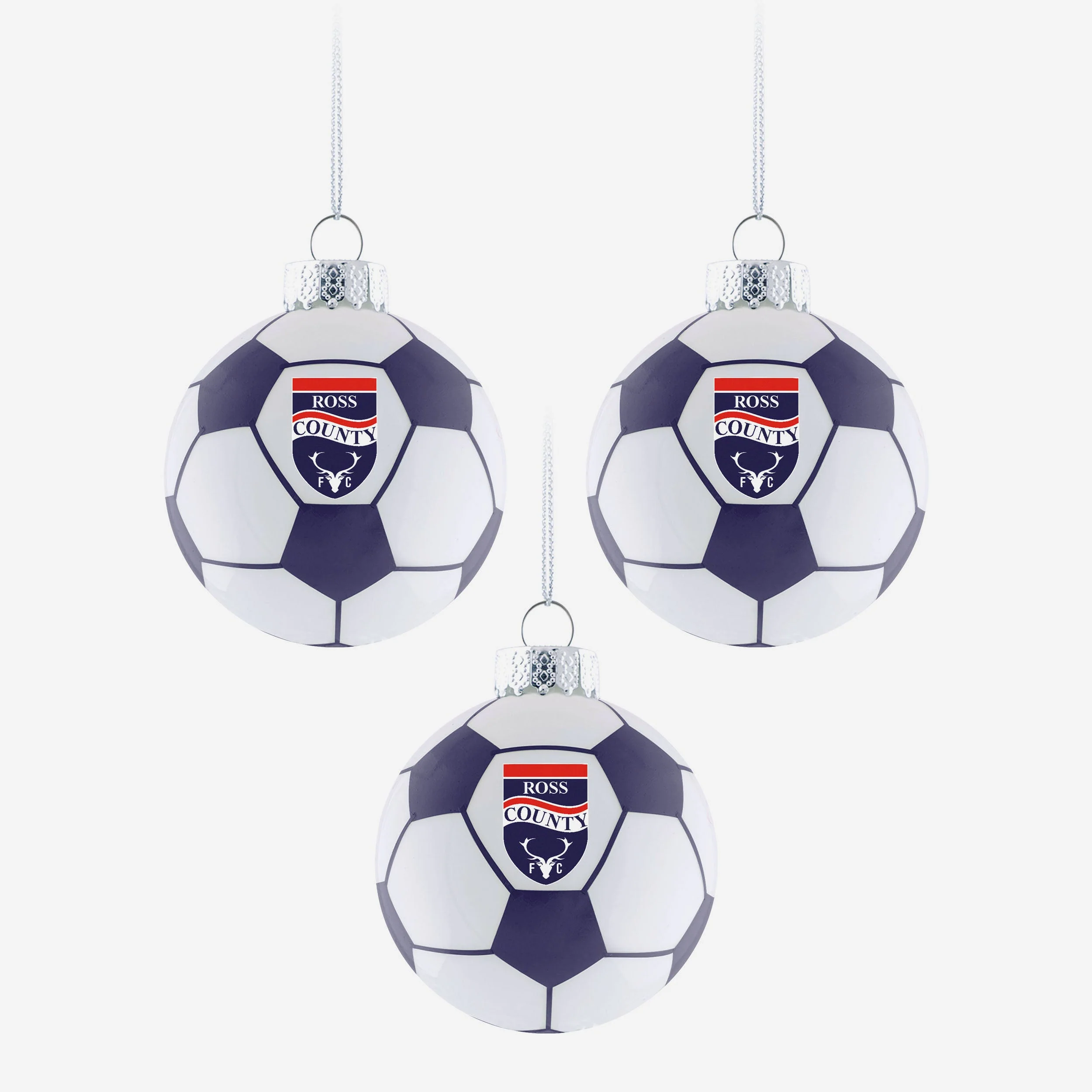 Ross County FC 3 Pack Football Ornament