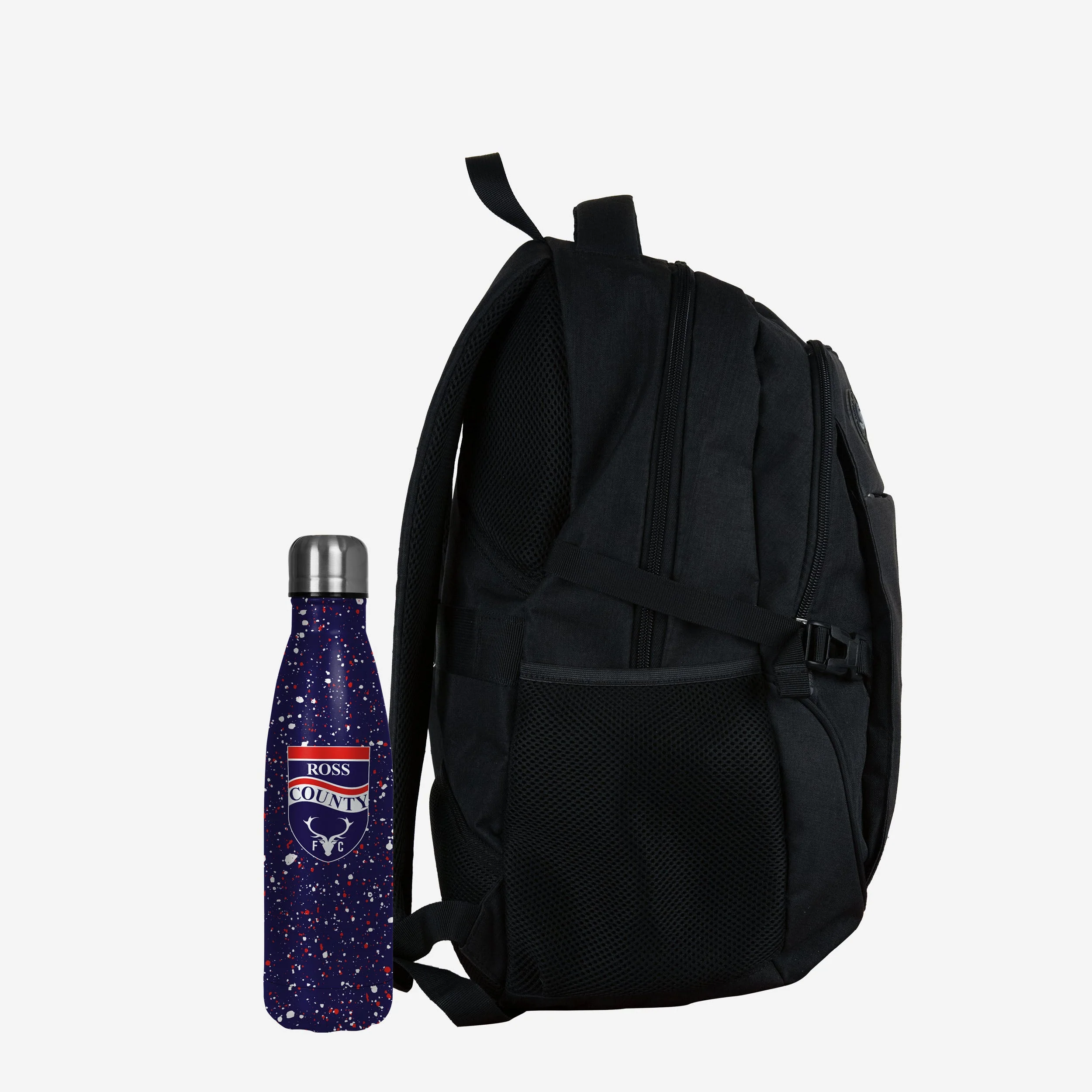 Ross County FC Paint Splatter Cool 500 mL Bottle - Image 3