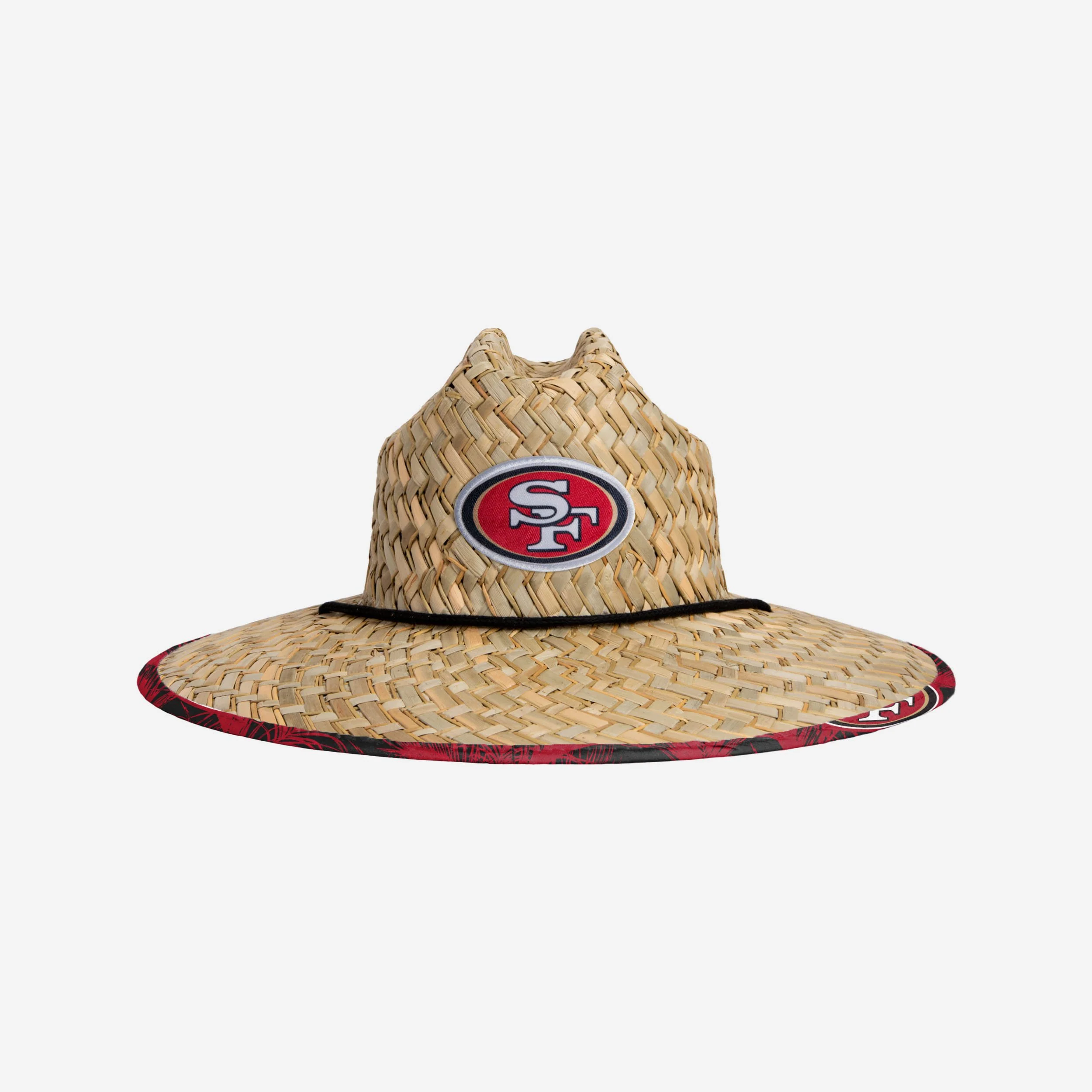 San Francisco 49ers Floral Straw Hat