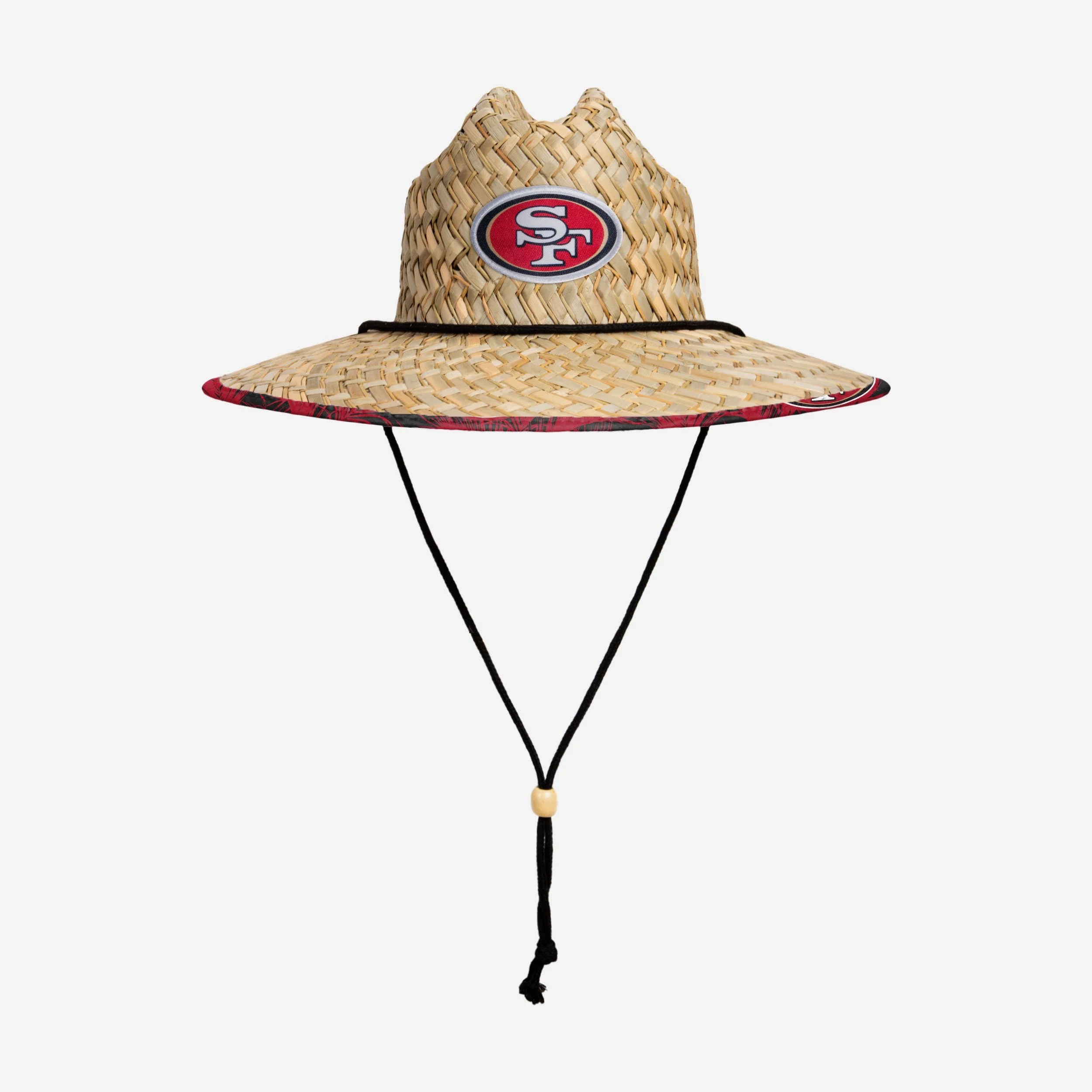 San Francisco 49ers Floral Straw Hat - Image 3