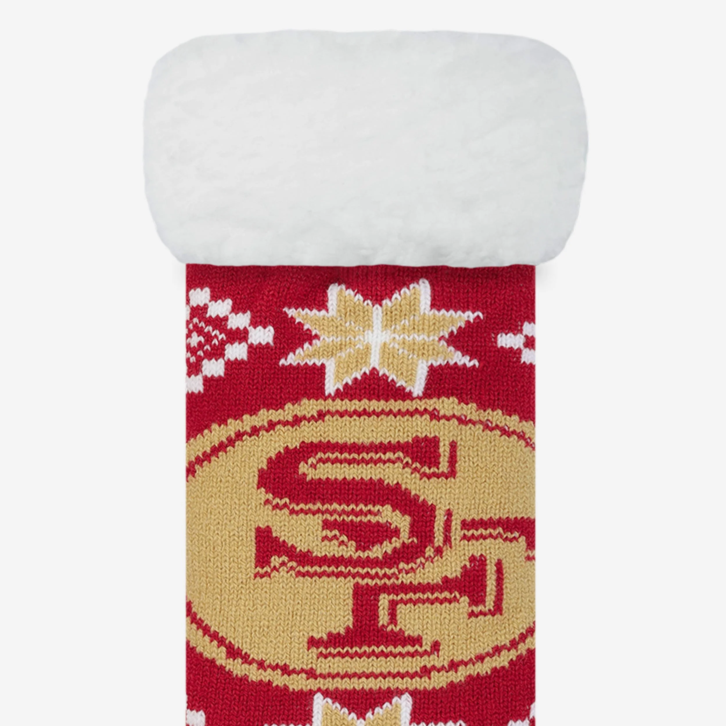 San Francisco 49ers Ugly Footy Slipper Socks - Image 3