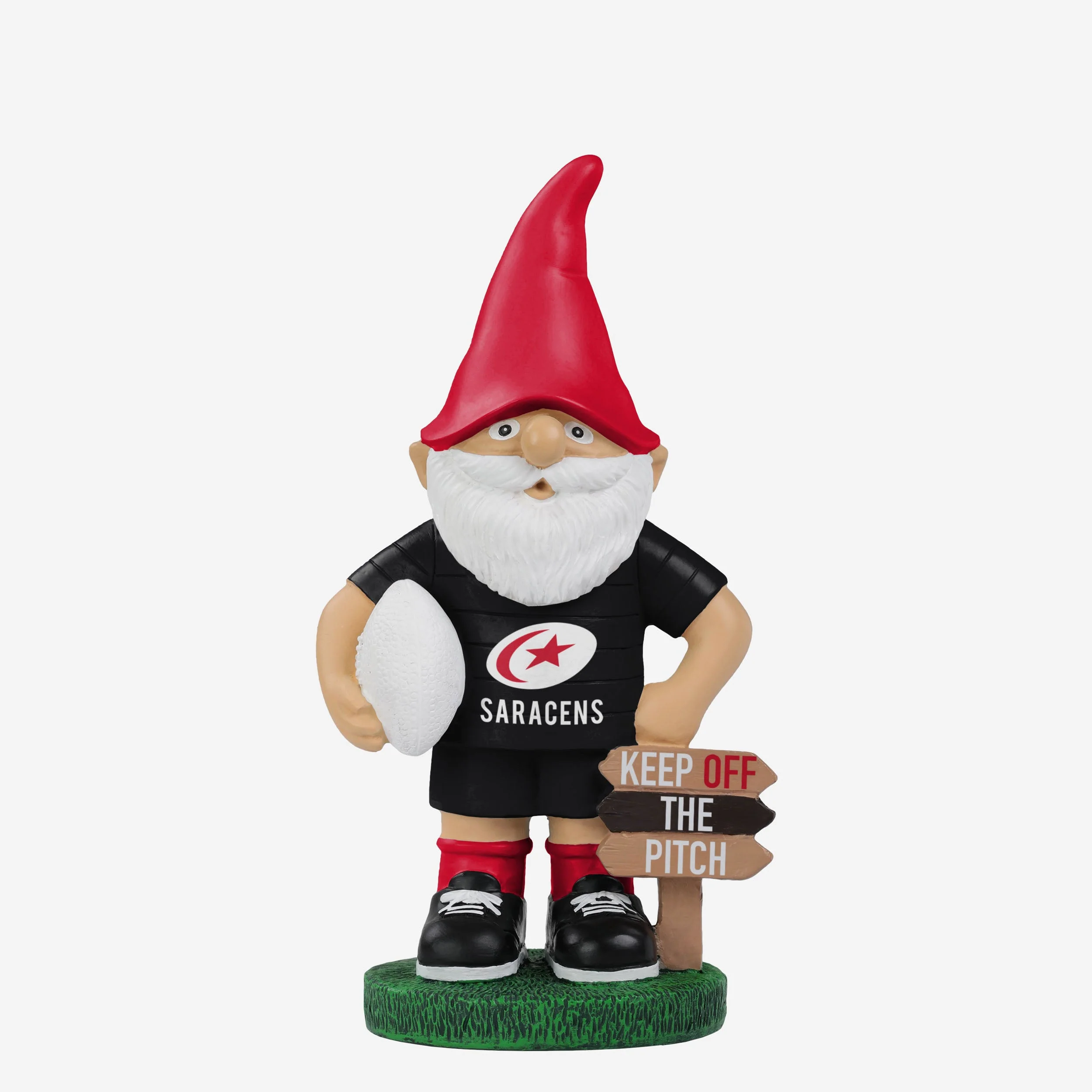 Saracens Keep Off The Pitch Gnome