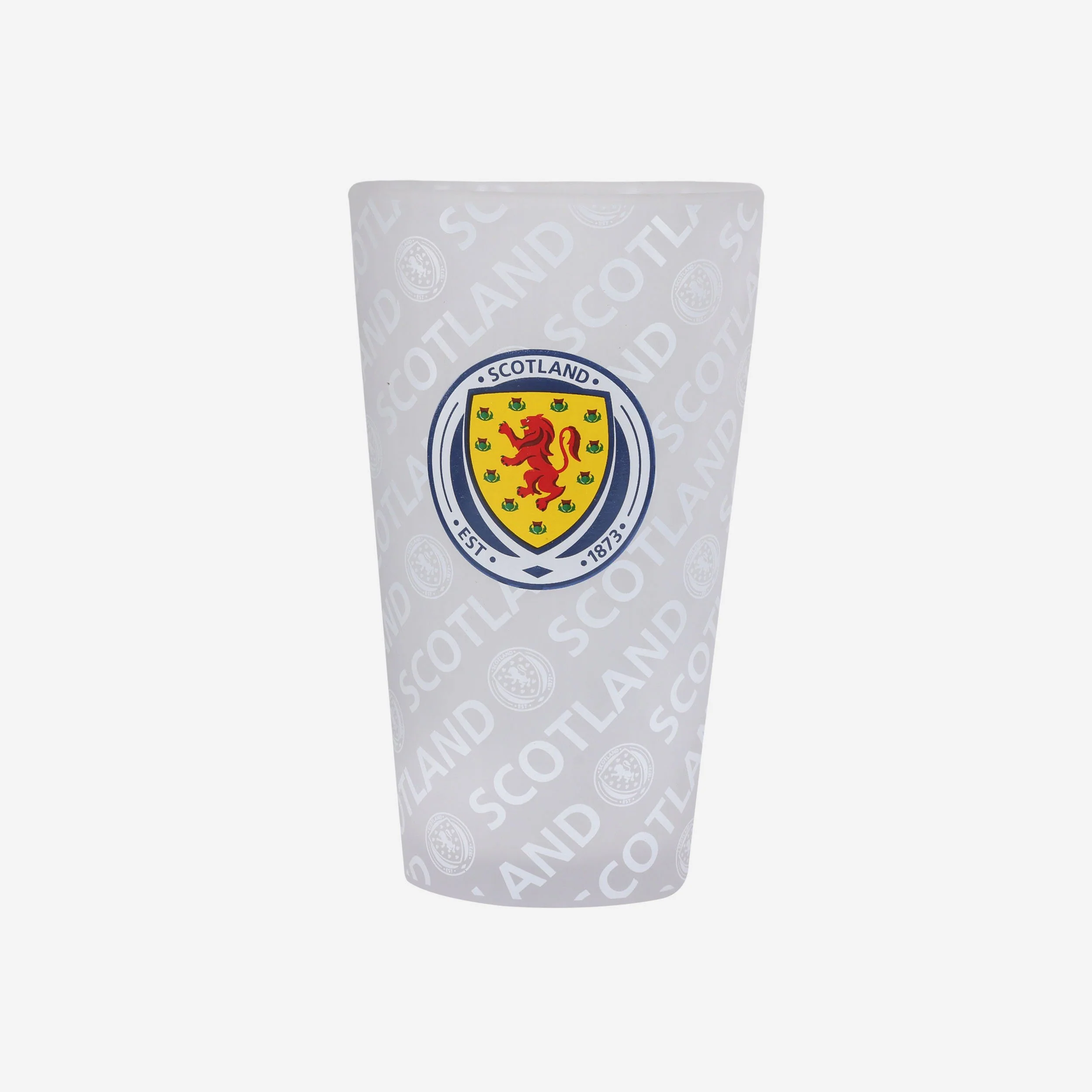 Scotland Frosted Tumbler Glass