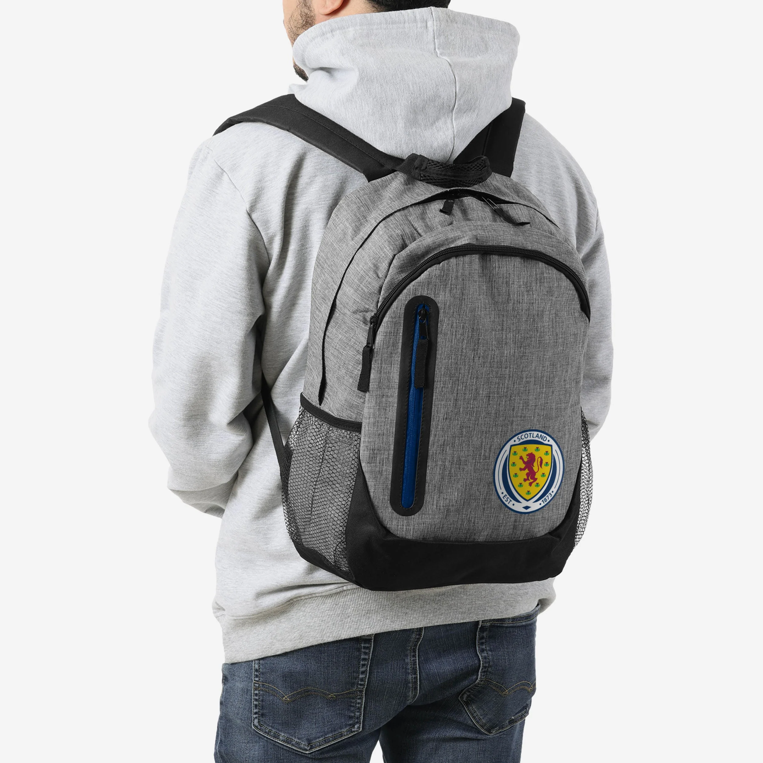 Scotland Grey Backpack - Image 5