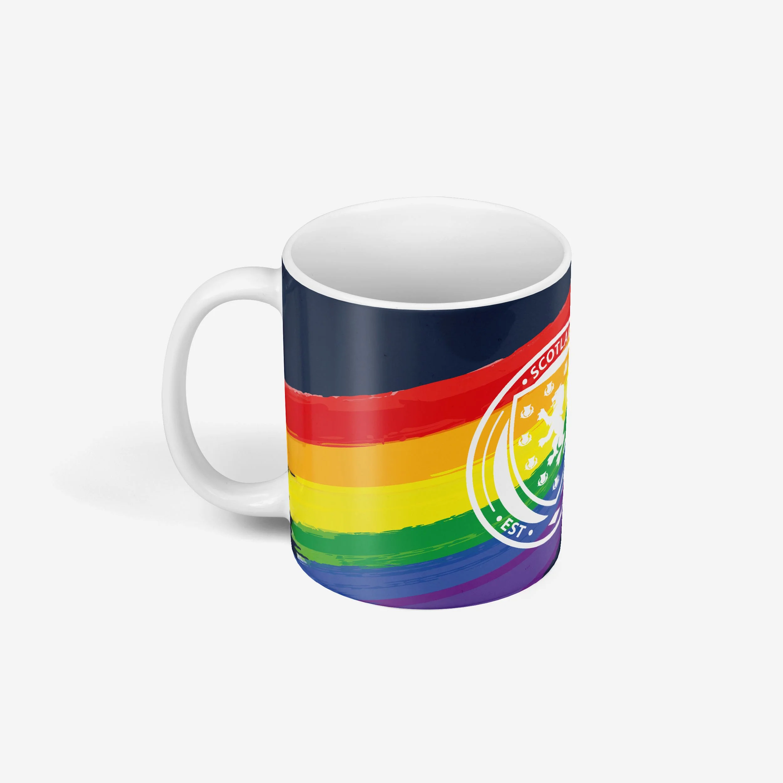 Scotland Painted Rainbow Mug - Image 3